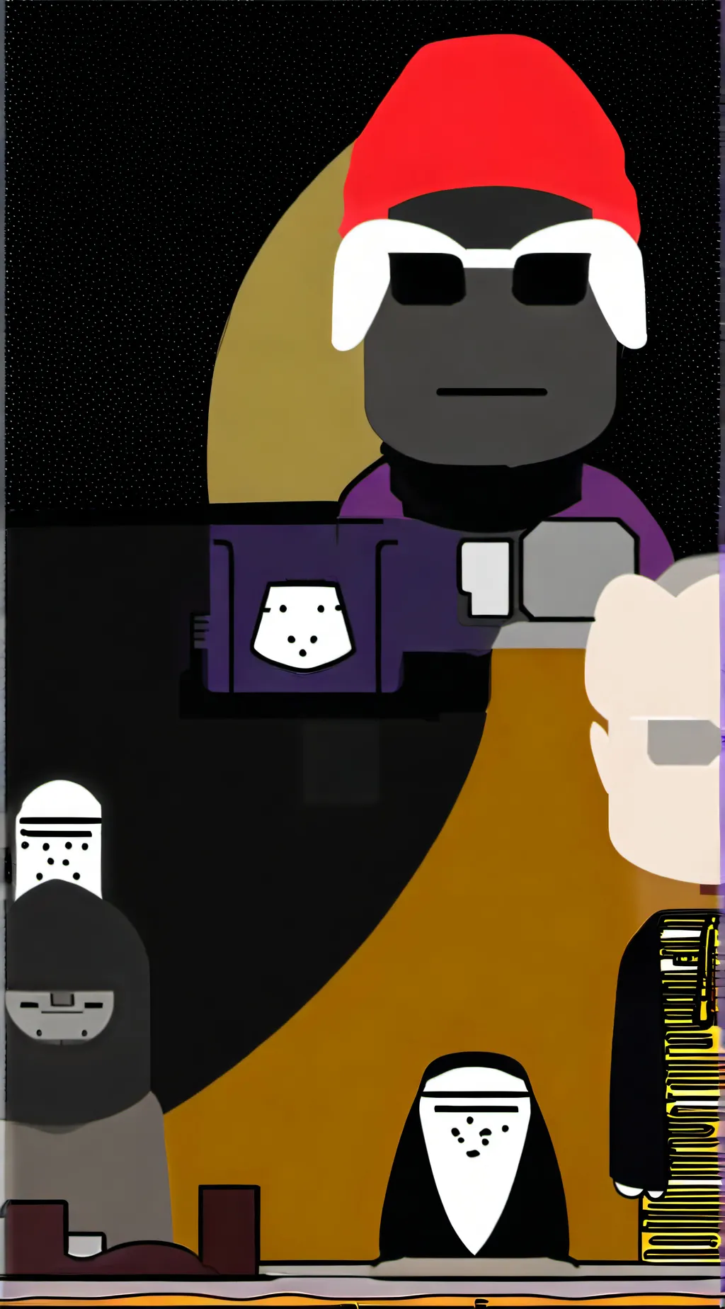 ai character: Battle of mommies  background