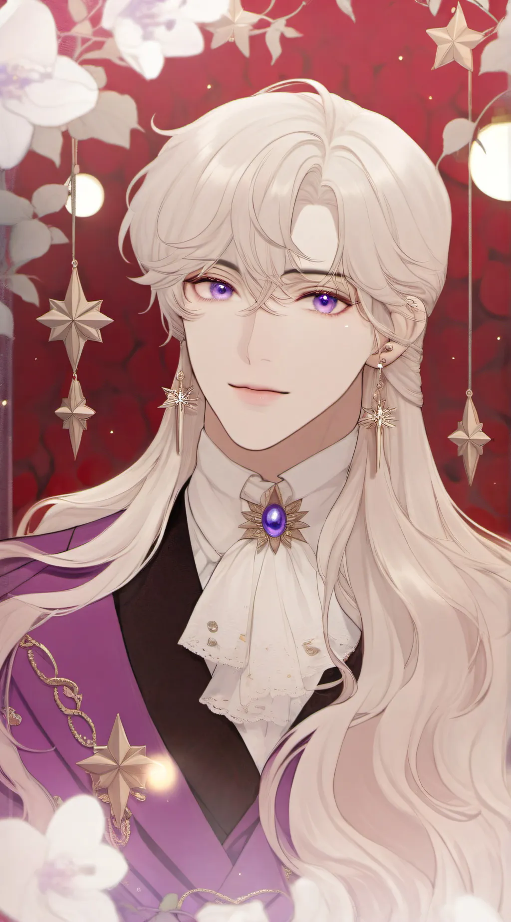 ai character: Moon background