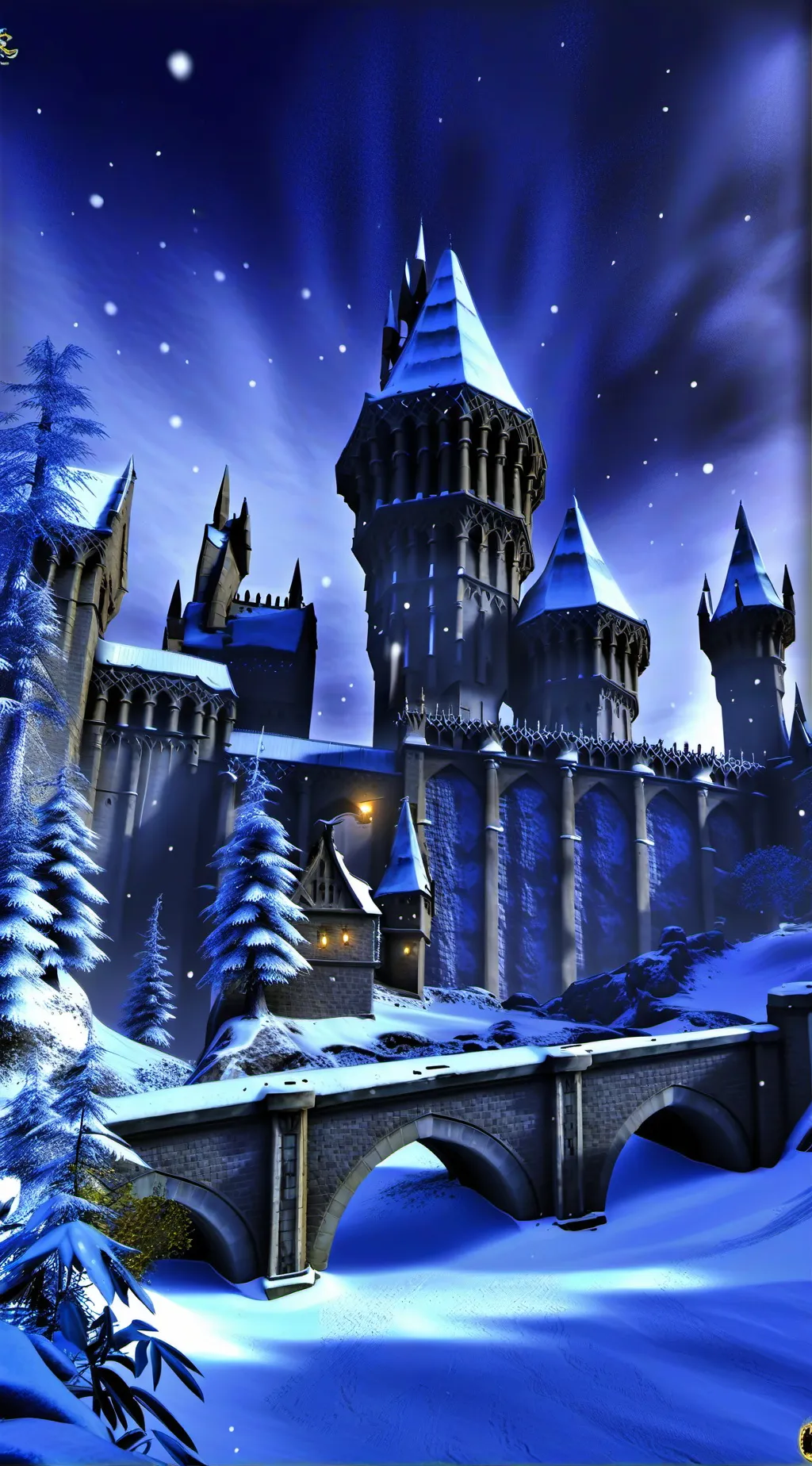 ai character: hogwarts background