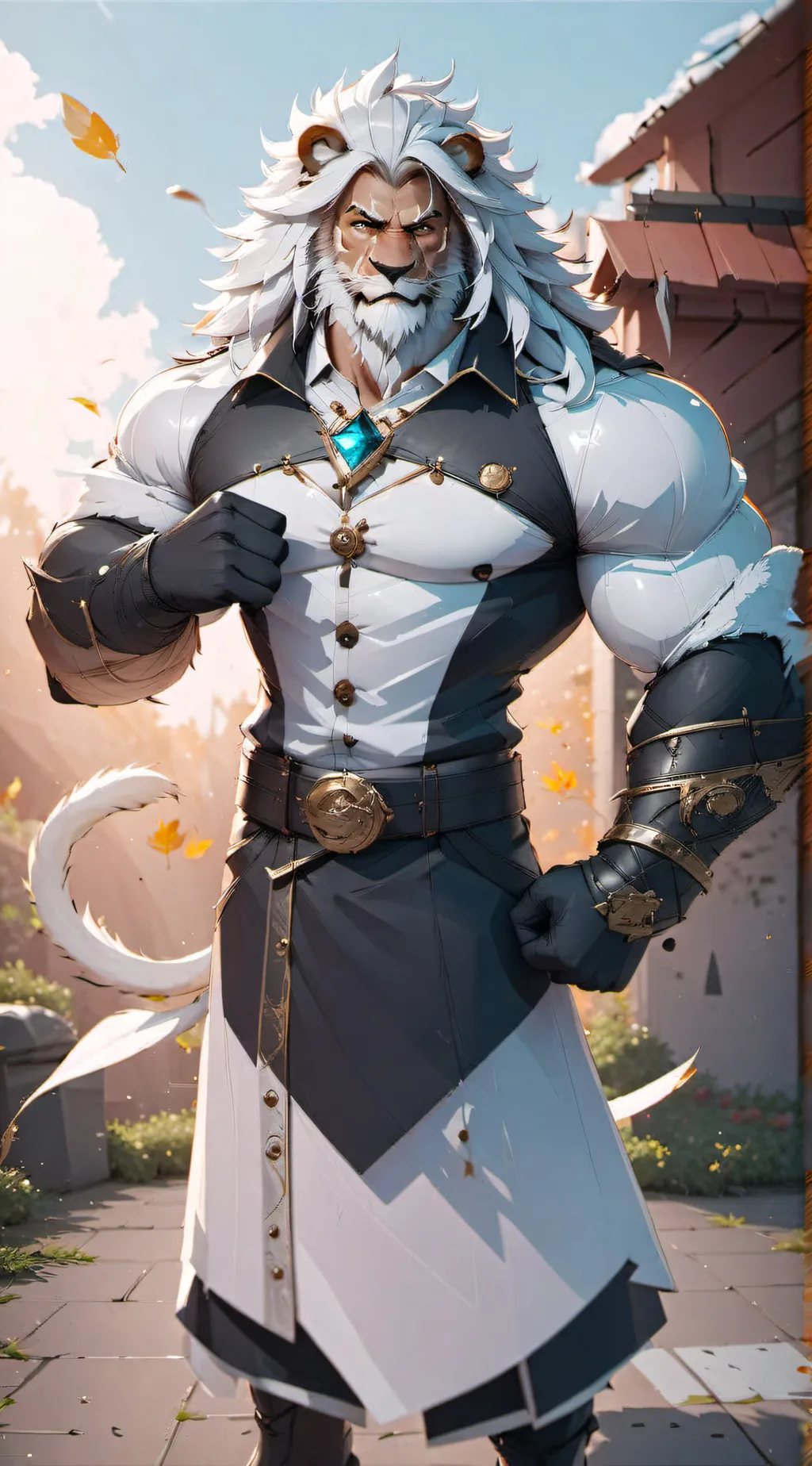 ai character: Adrian background