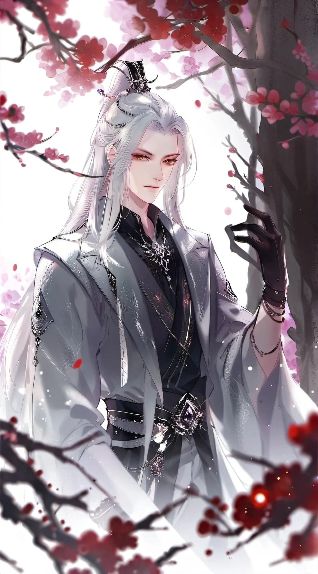 ai character: 嚴夜 background