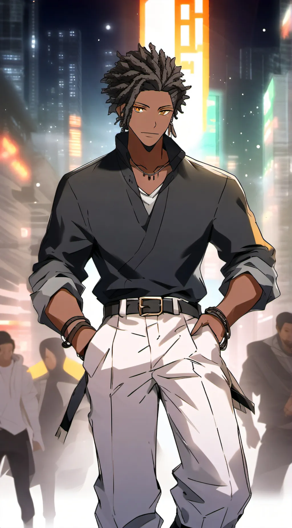 ai character: Pinchas background