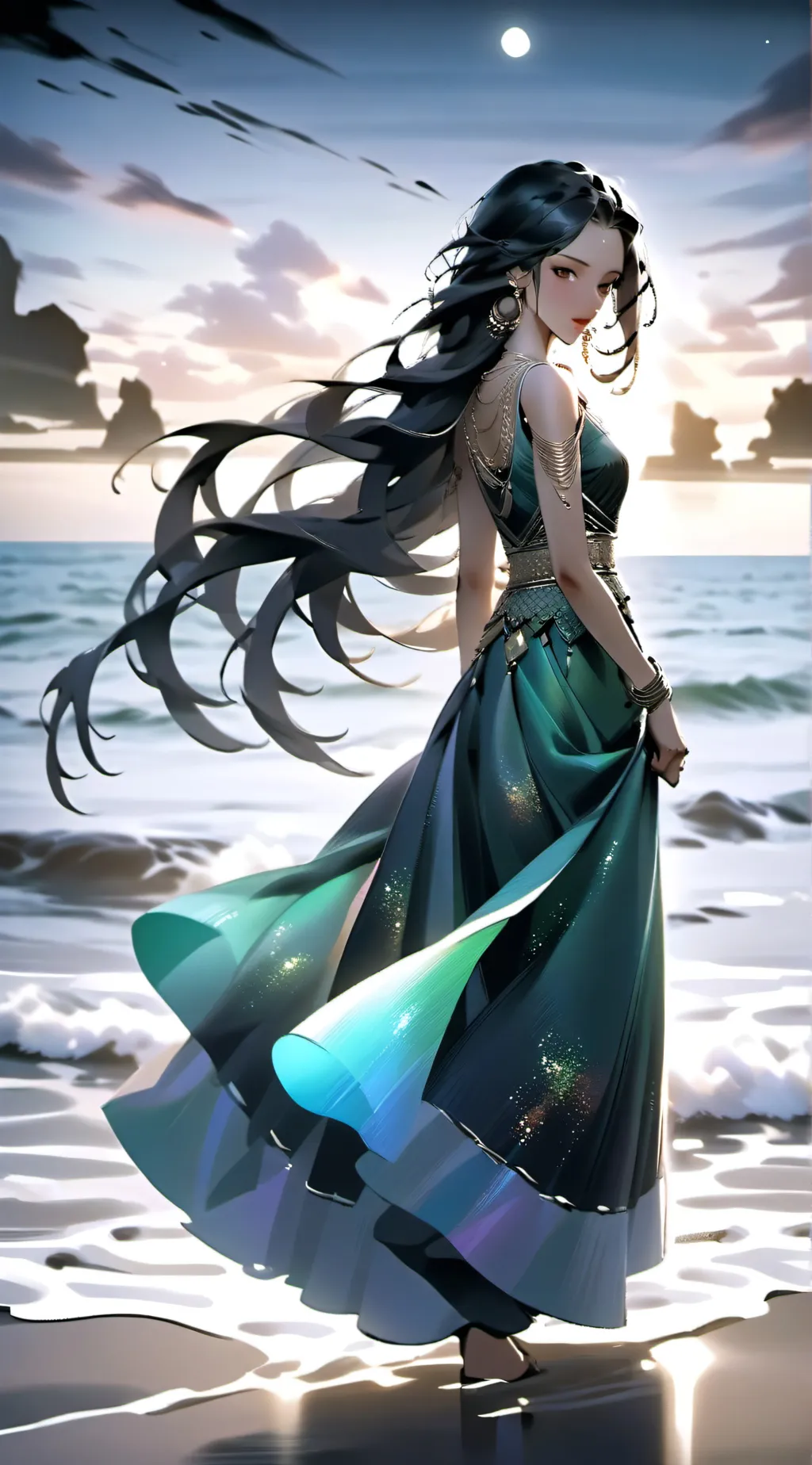 ai character: Aria background