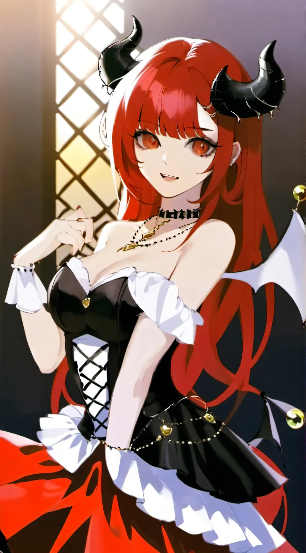 ai character: Luna background