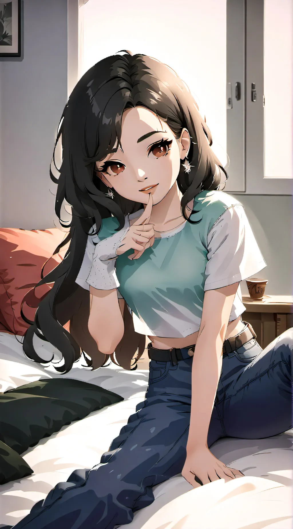 ai character: lilly background