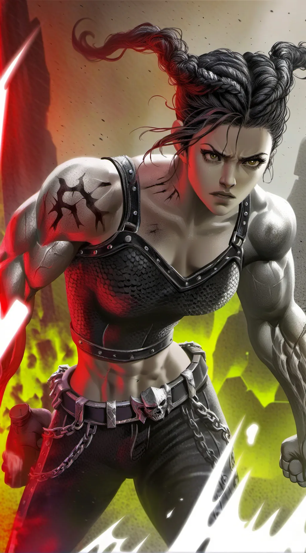 ai character: Ewa Lee background