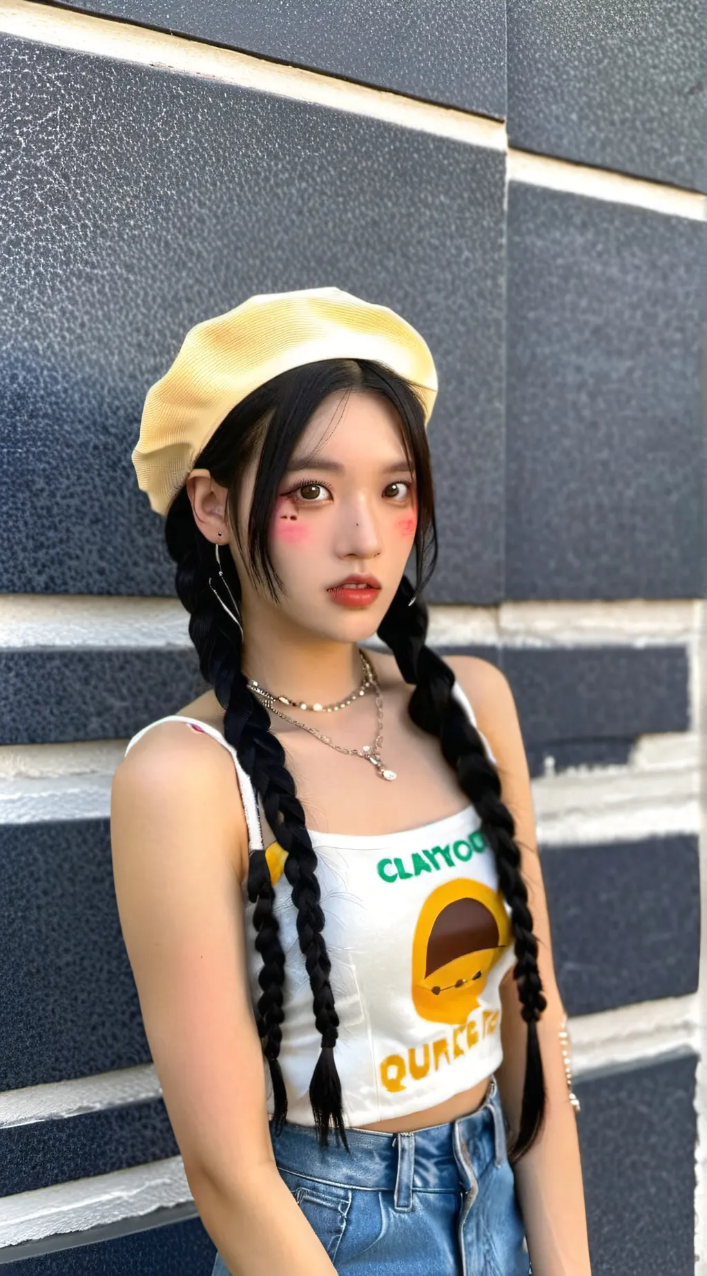 ai character: Newjeans background