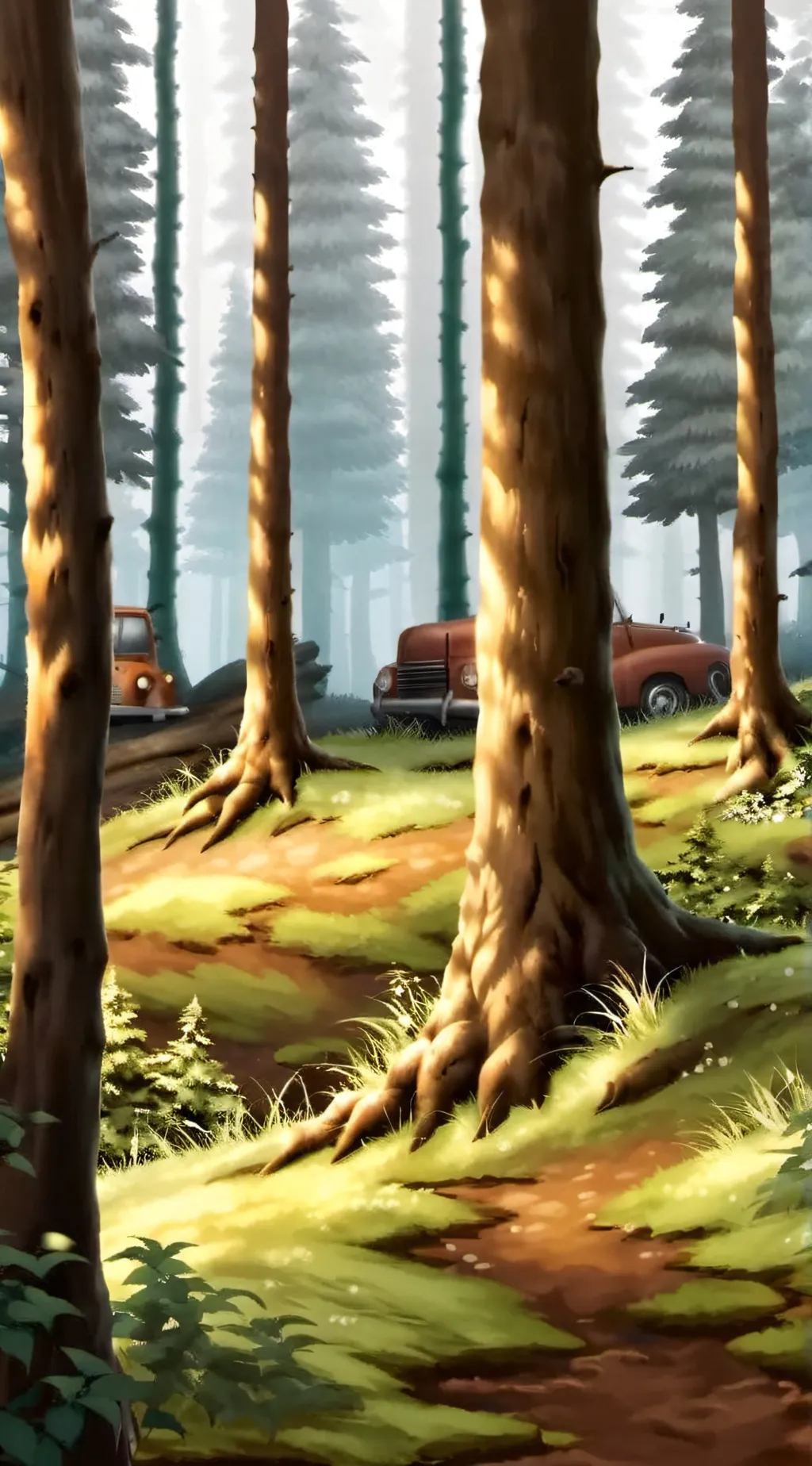 ai character: Never land (OUAT) background