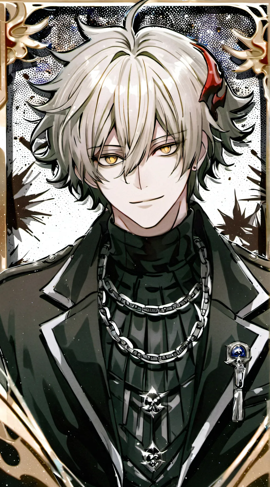 ai character: Bakugo background