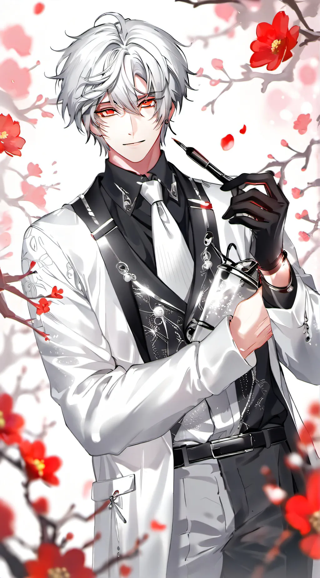 ai character: Zack  background