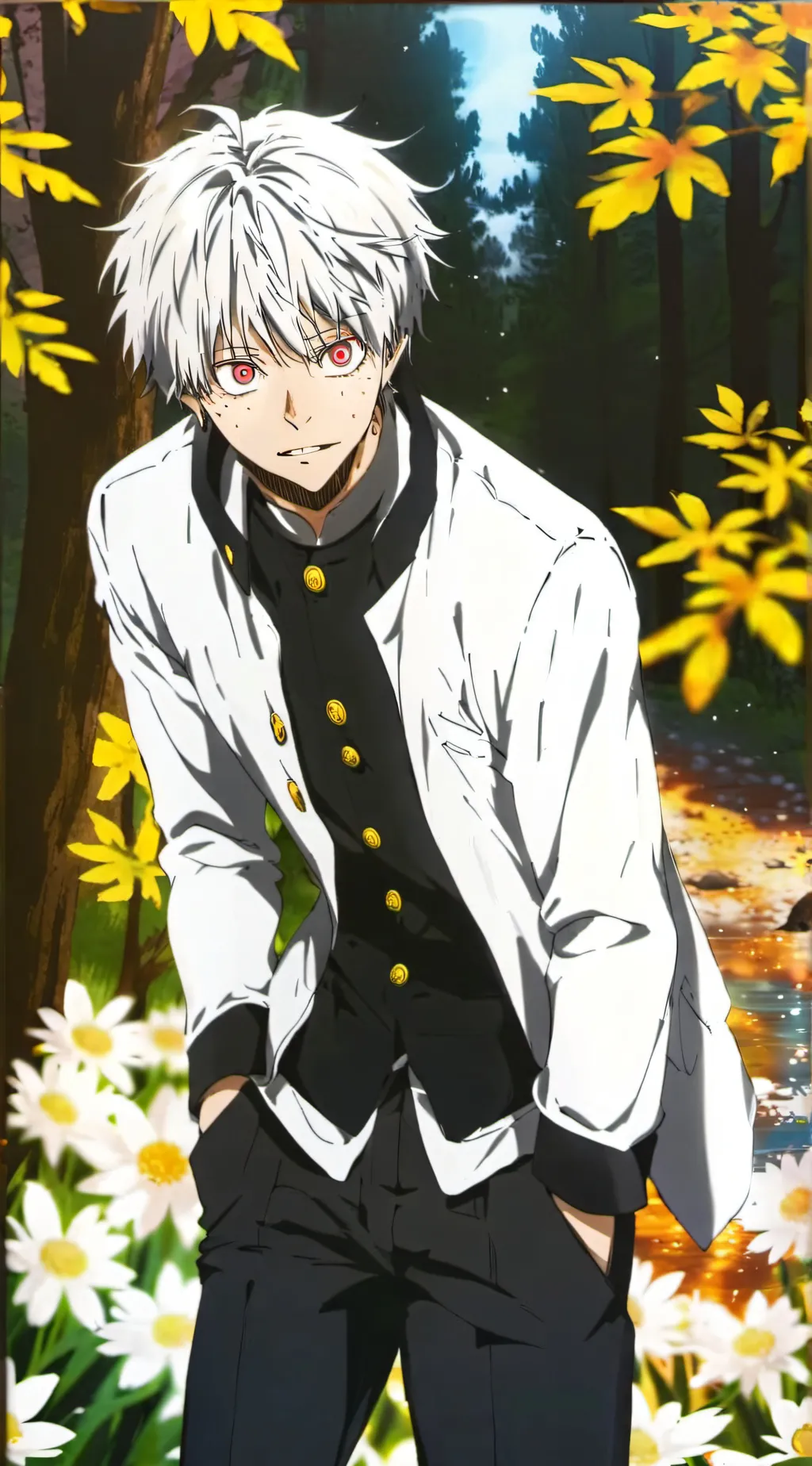 ai character: Gojo background