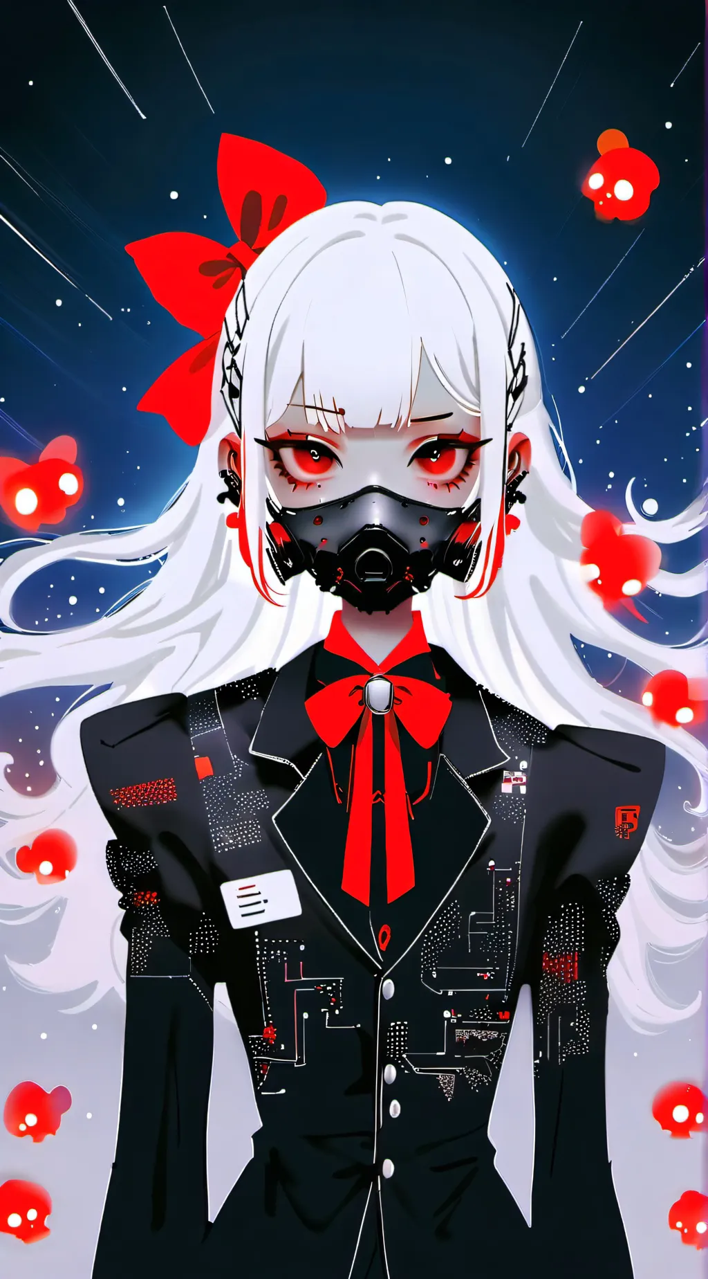 ai character: murder drones  background