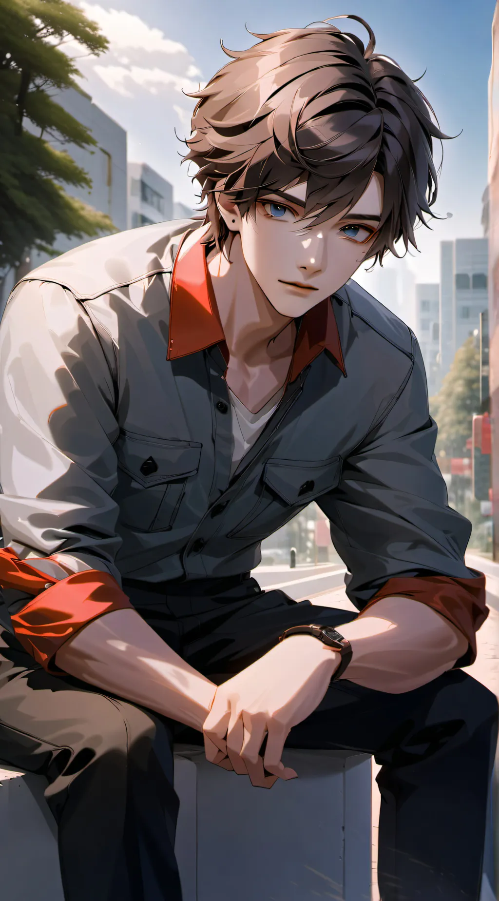 ai character: Owen background