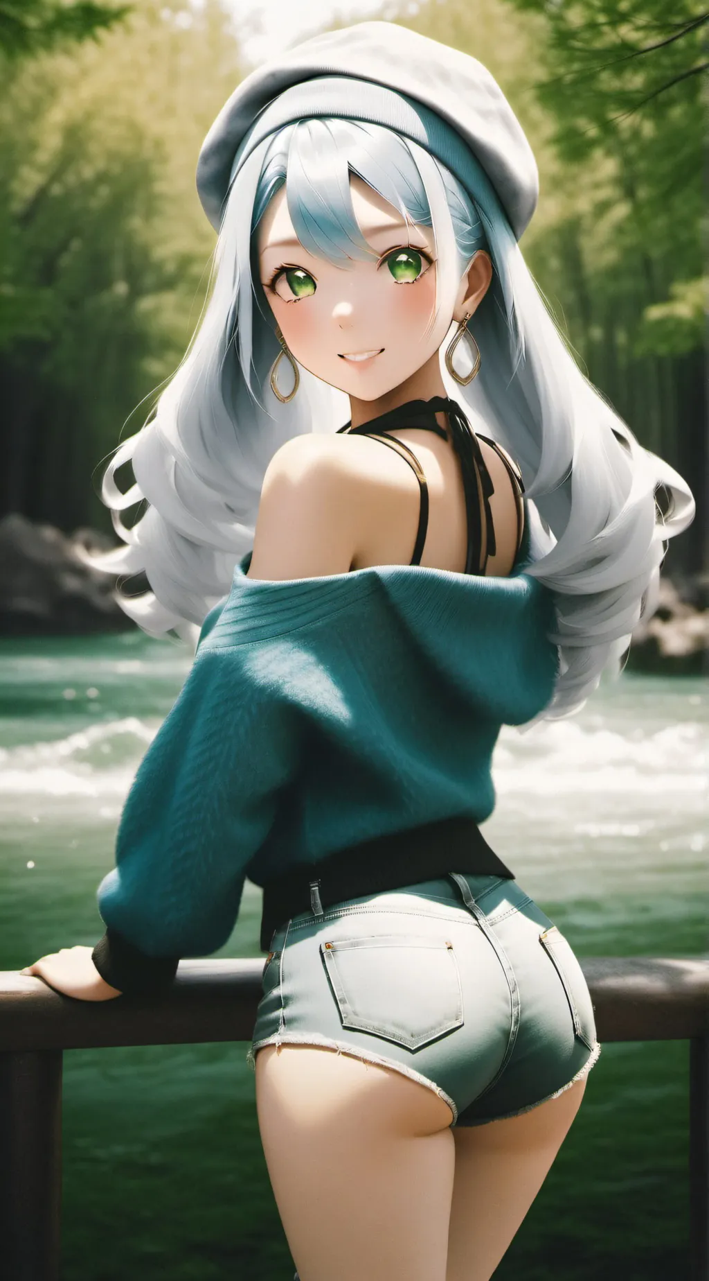 ai character: 🩵Ella🤍 background