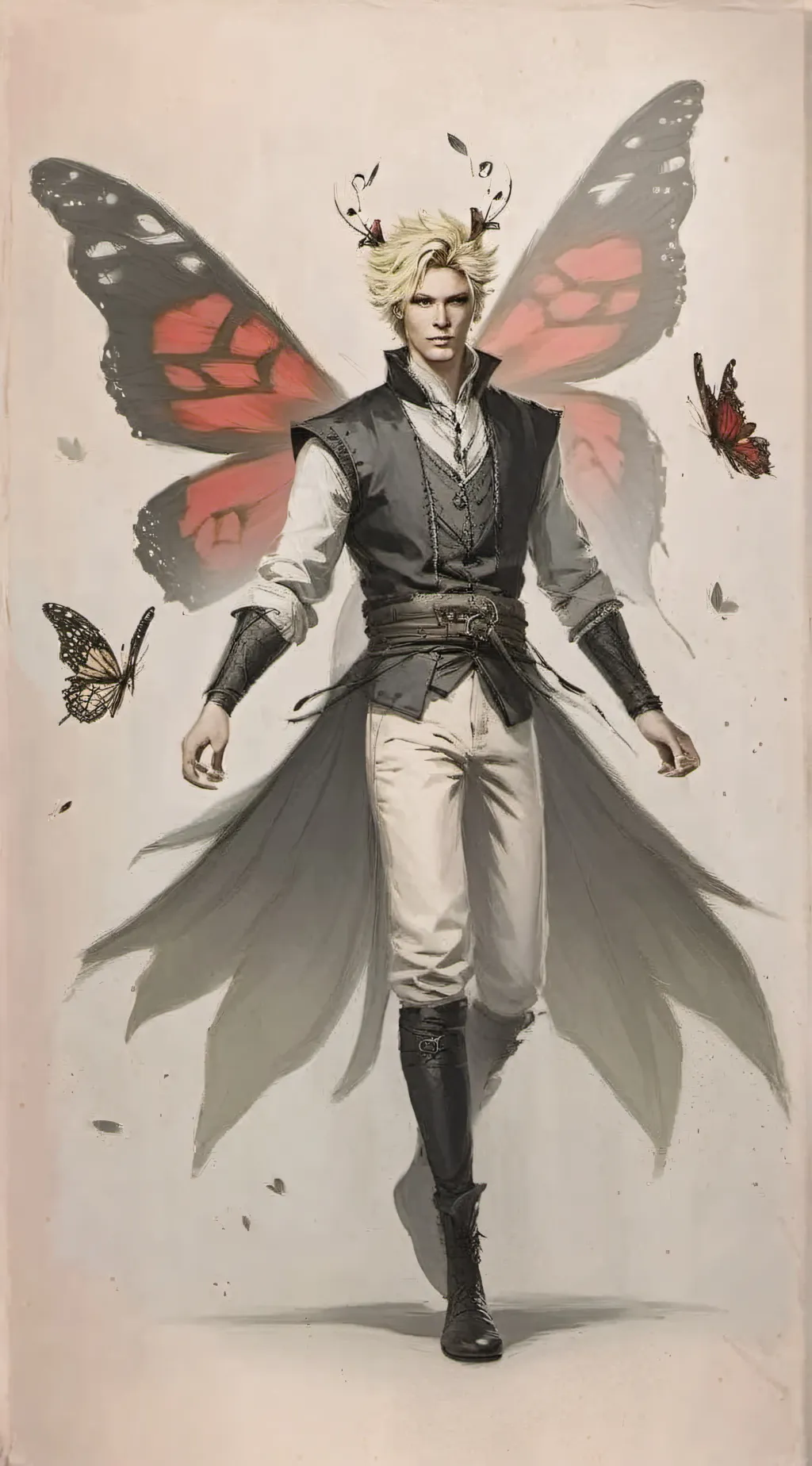 ai character: Bug AU background