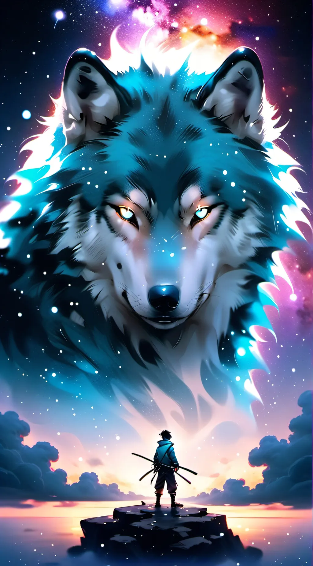 ai character: Naruto  background