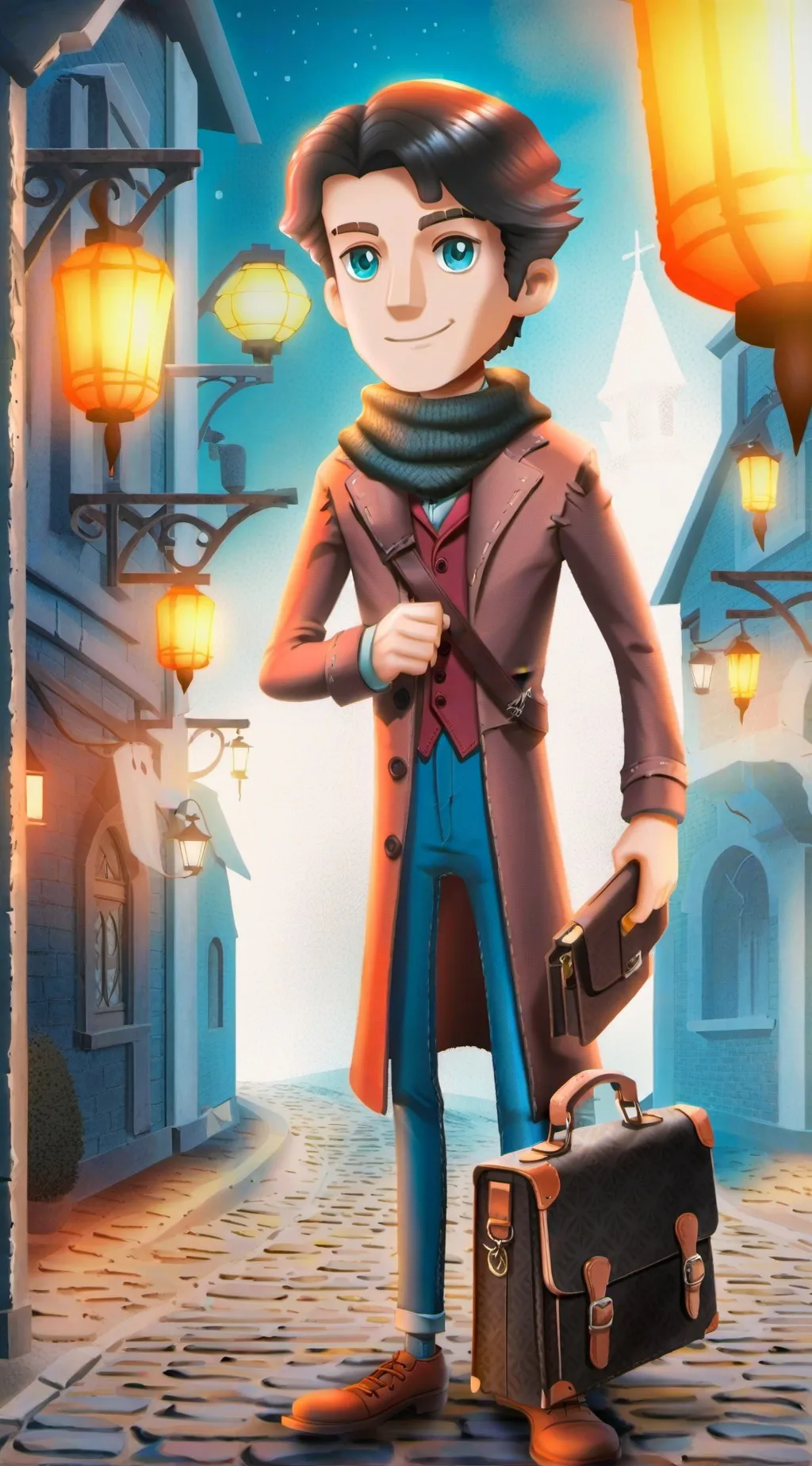 ai character: Alexander background