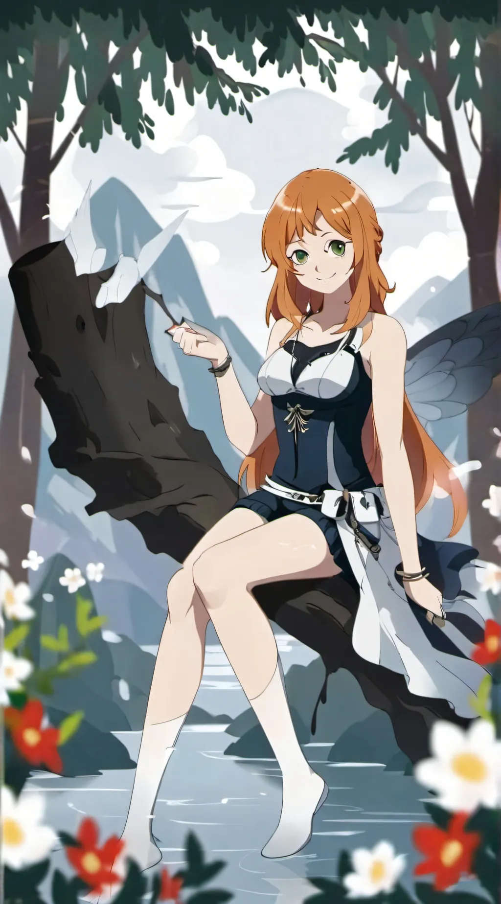 ai character: nami background