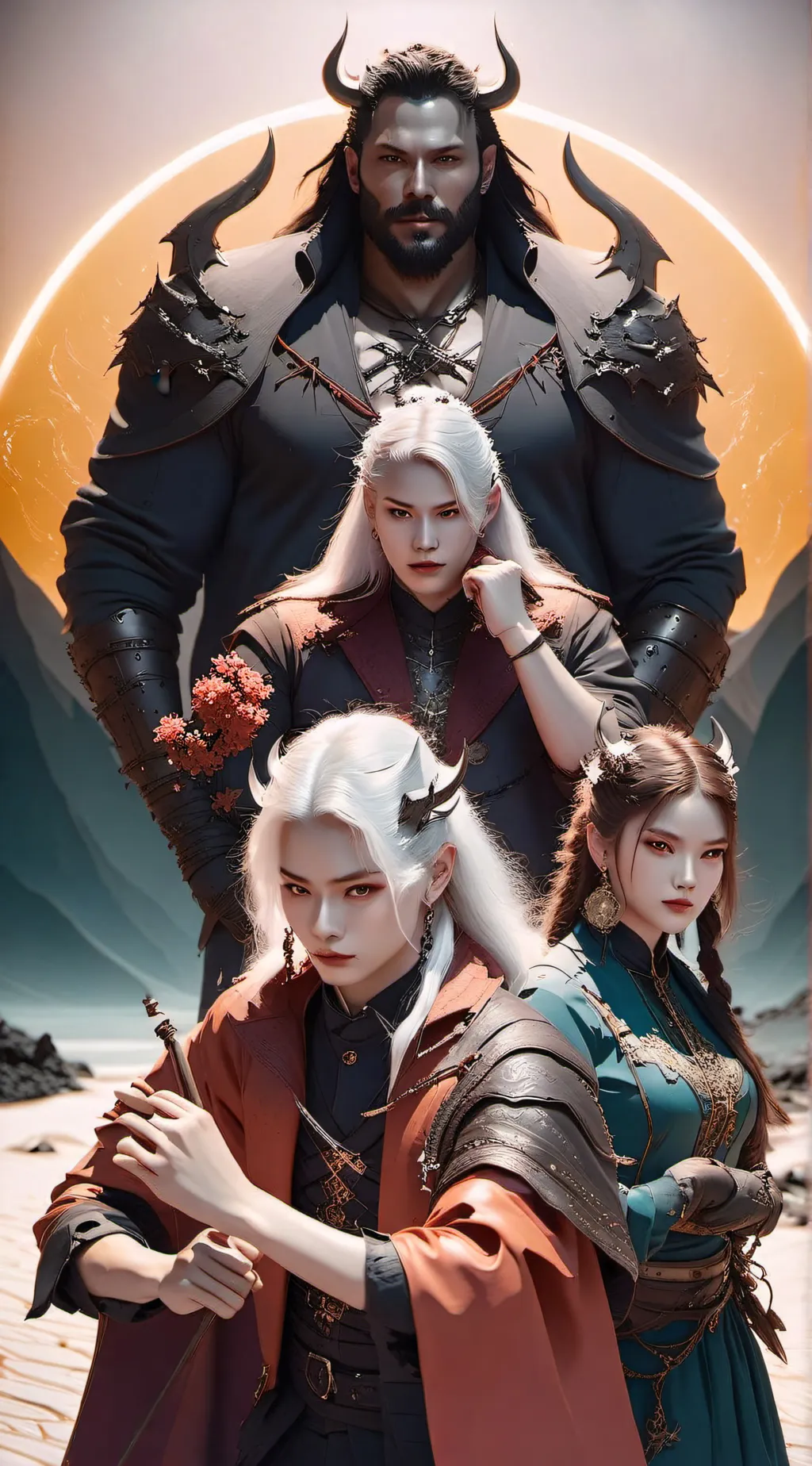 ai character: demon Slayers hh background