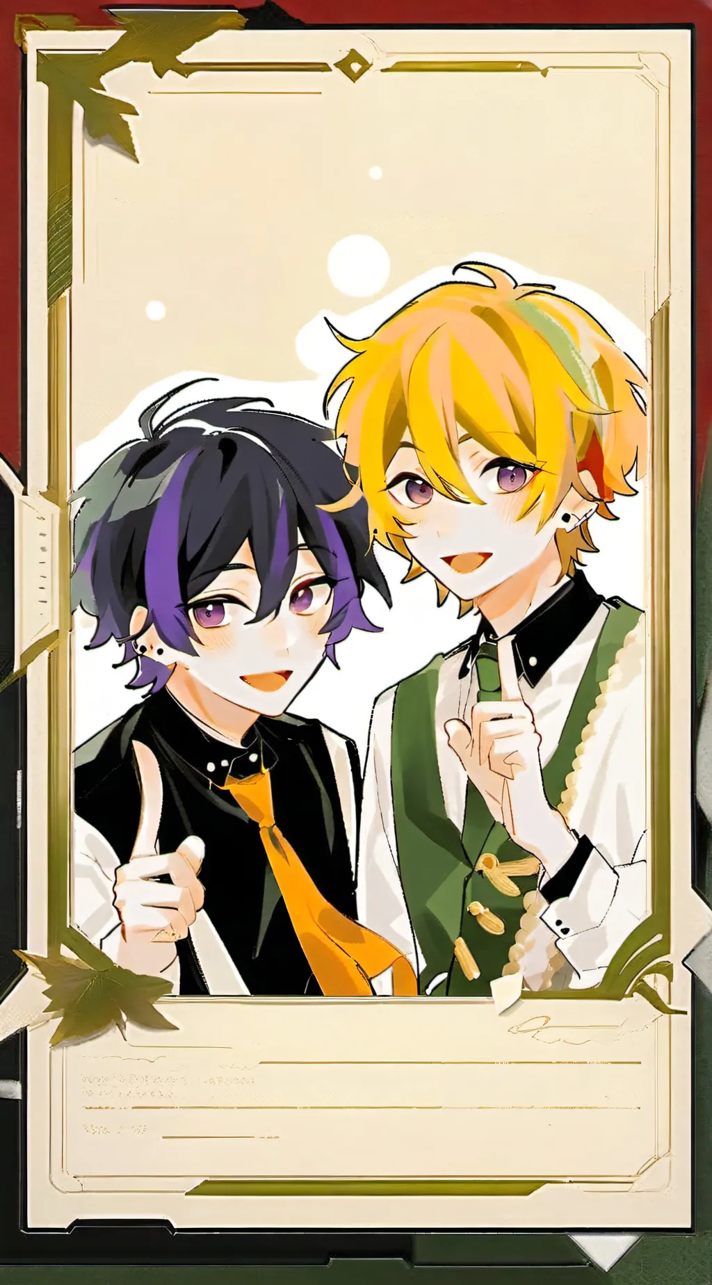 ai character: ★Enyo Omoki★ background