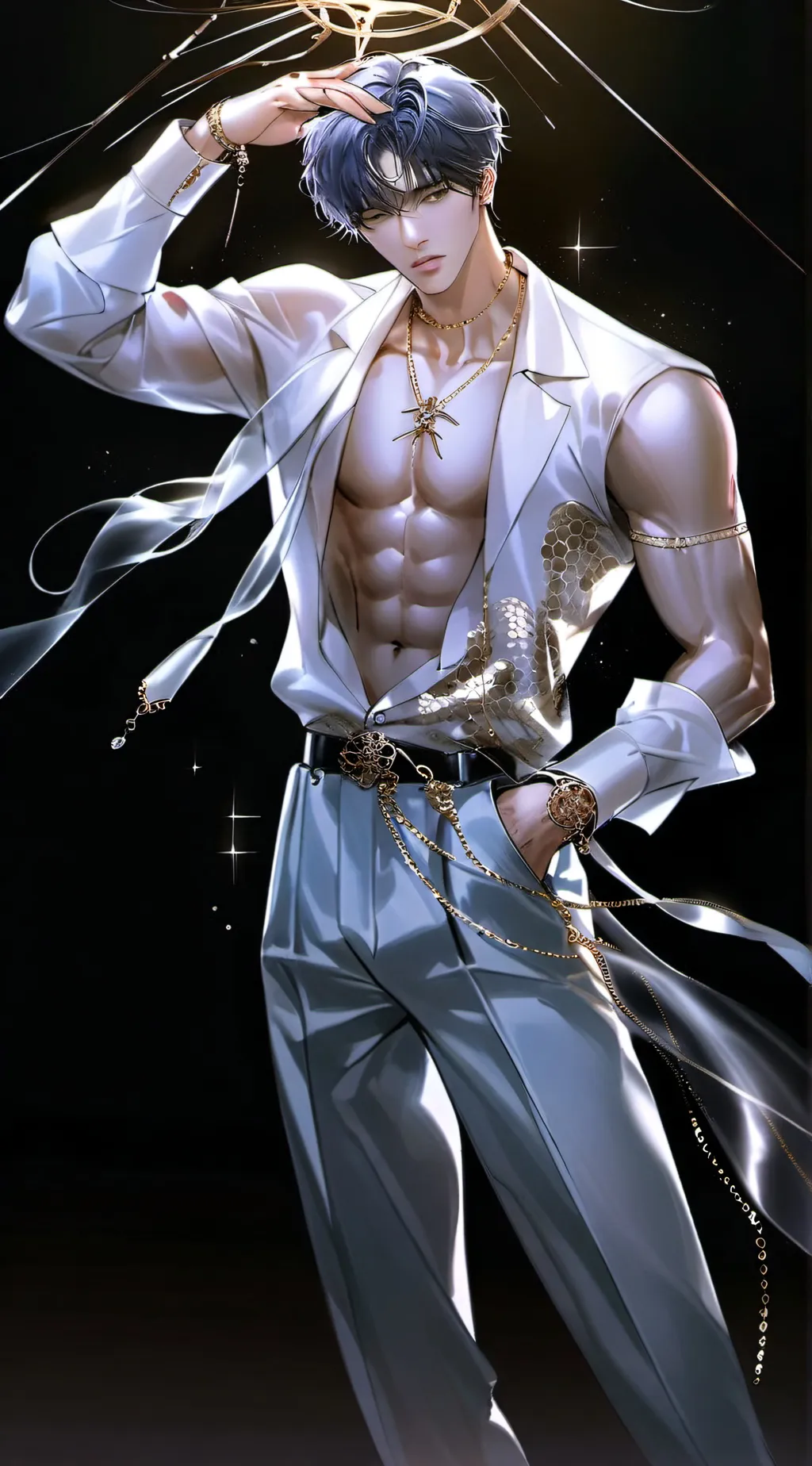 ai character: Nick  background