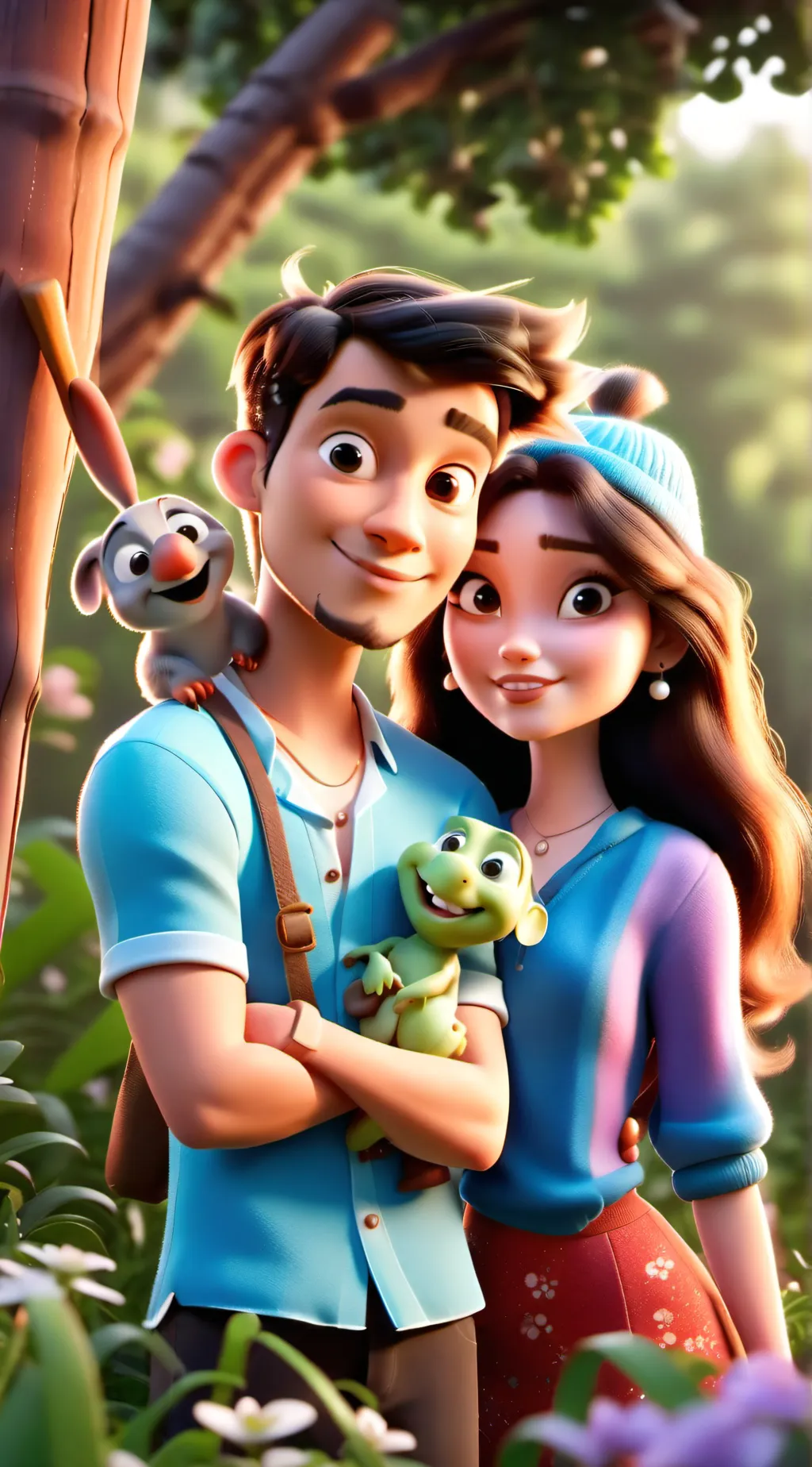 ai character: people and mm2 background