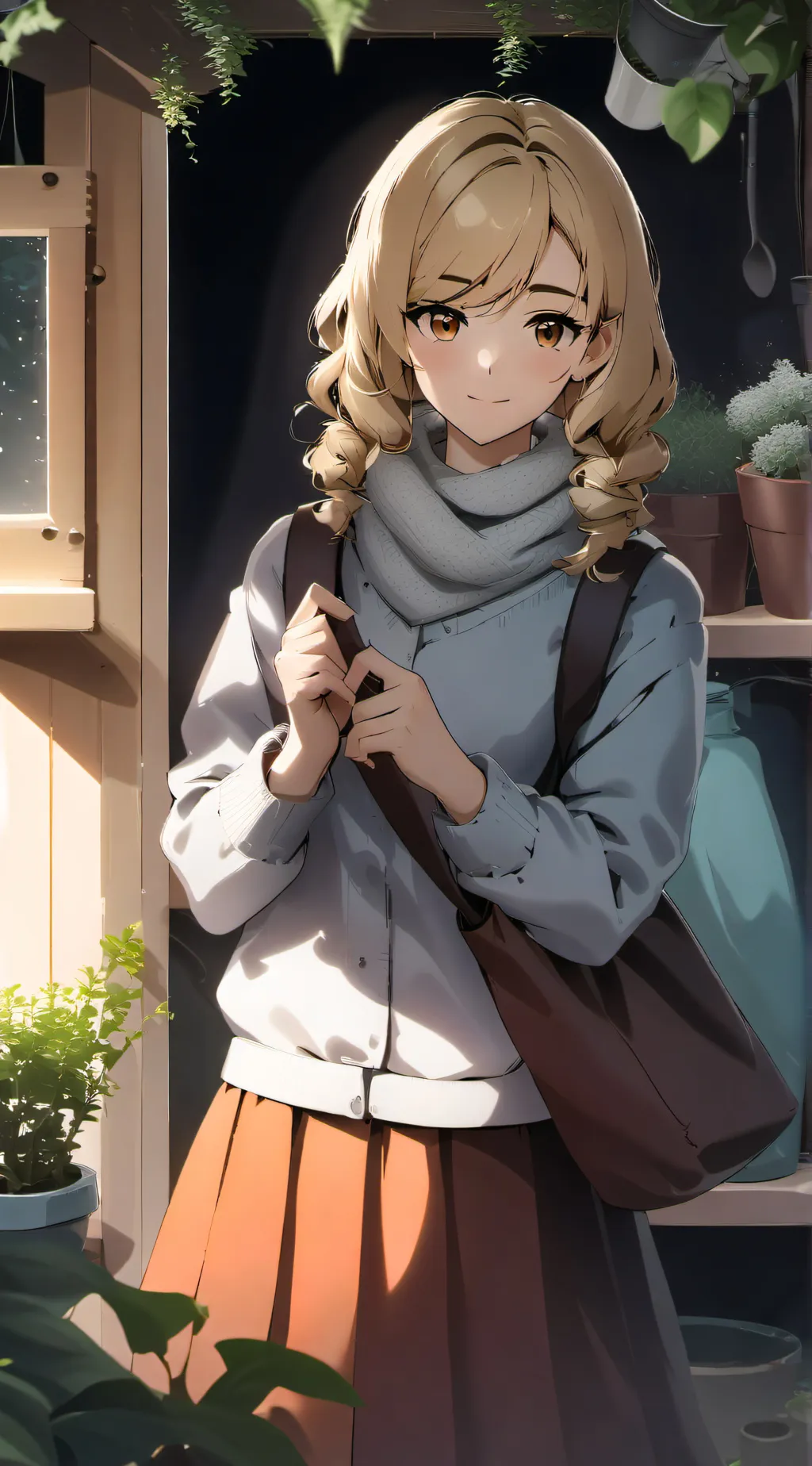 ai character: Lily background