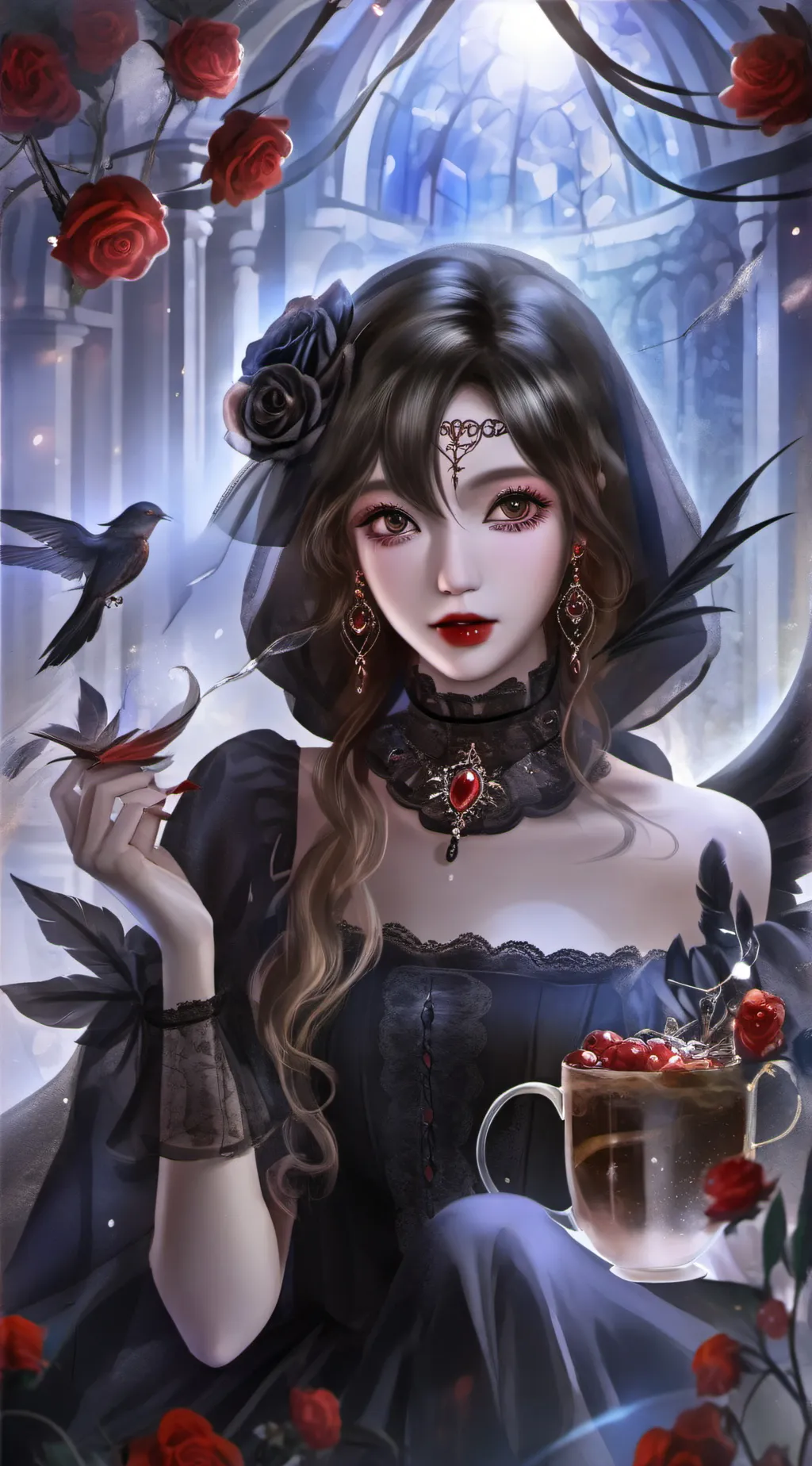 ai character: Alexandera background