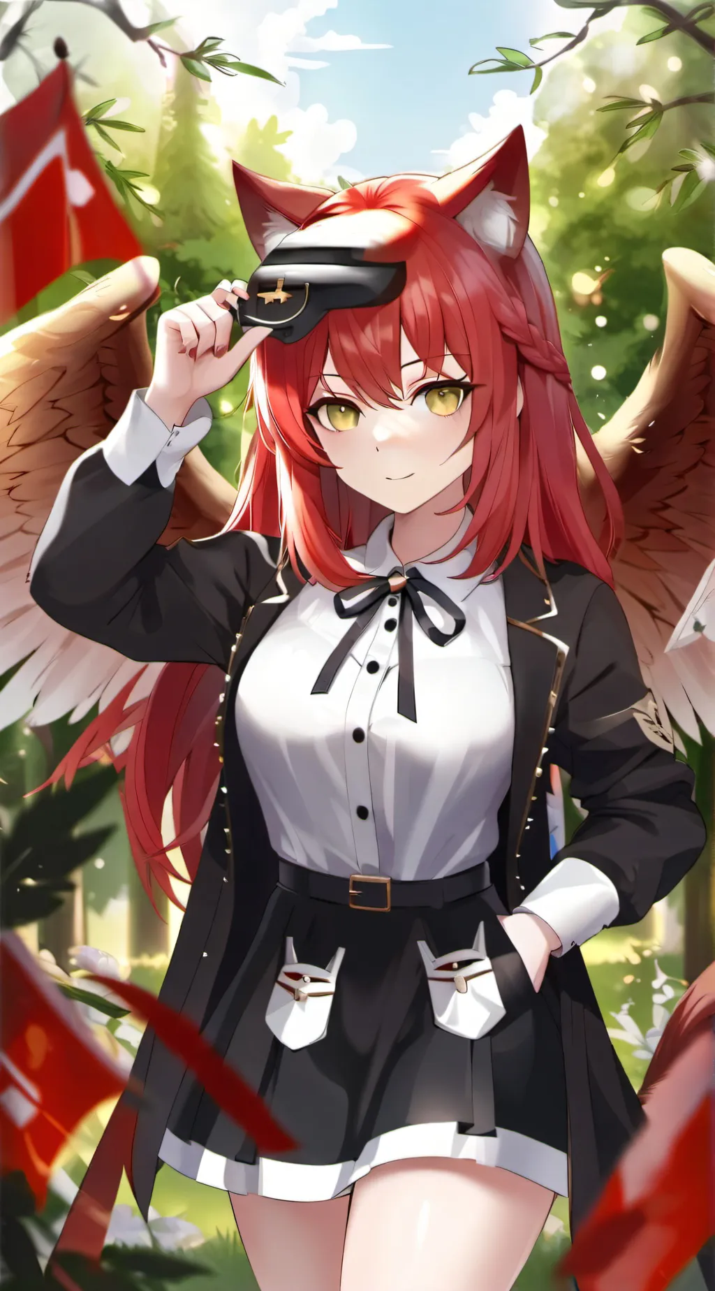 ai character: Denmark countryhum background