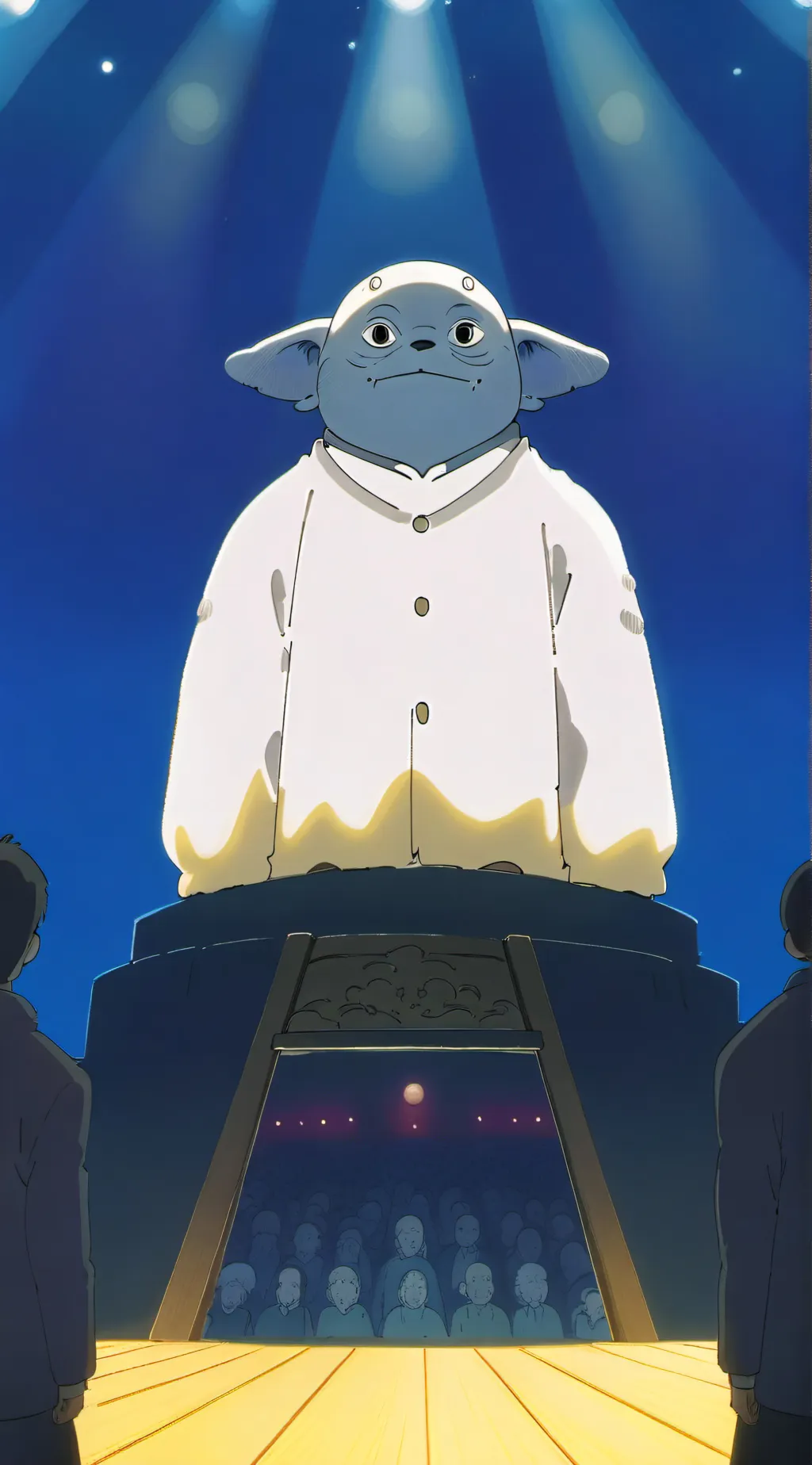 ai character: KNY Concert background