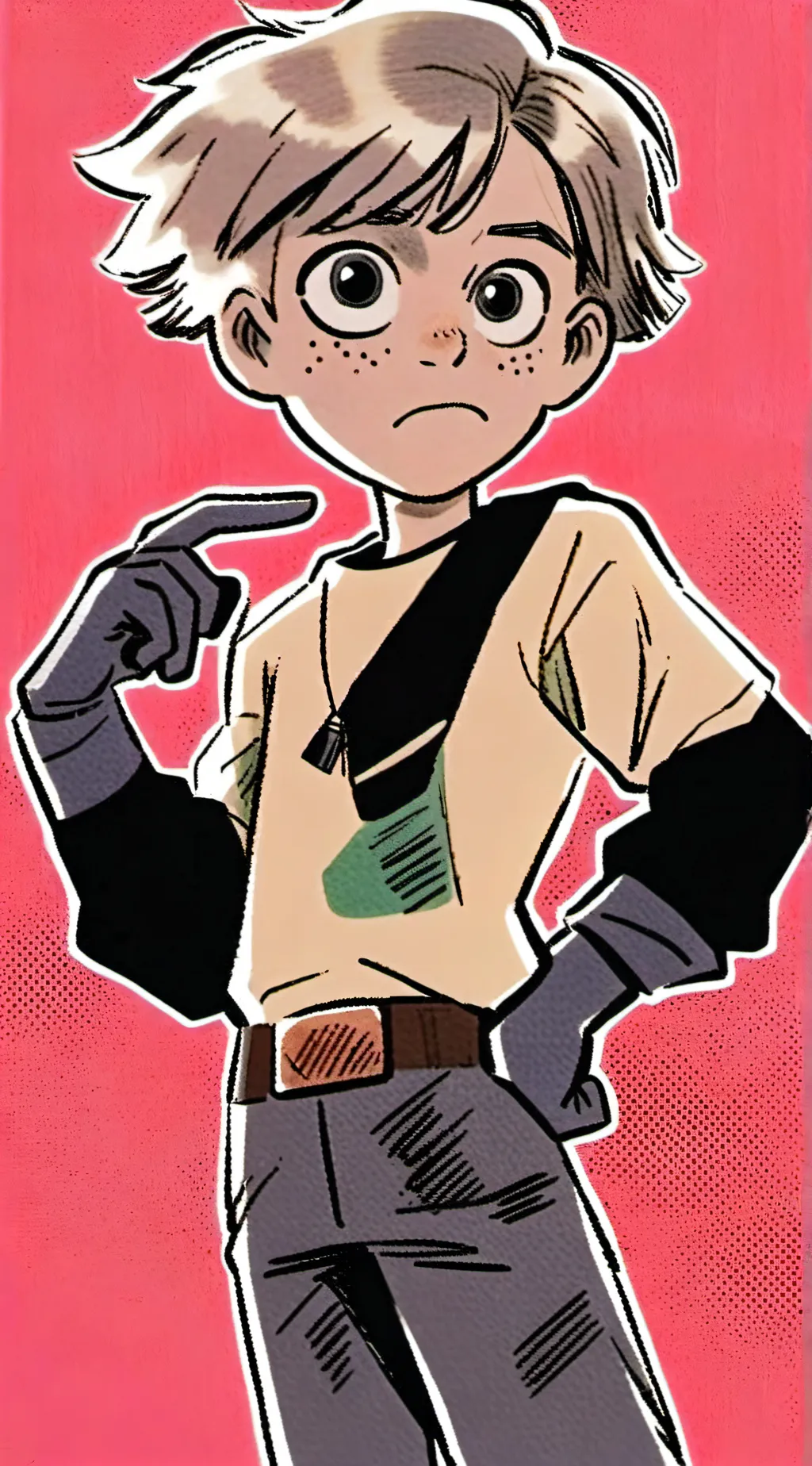 ai character: Ron Stoppable  background