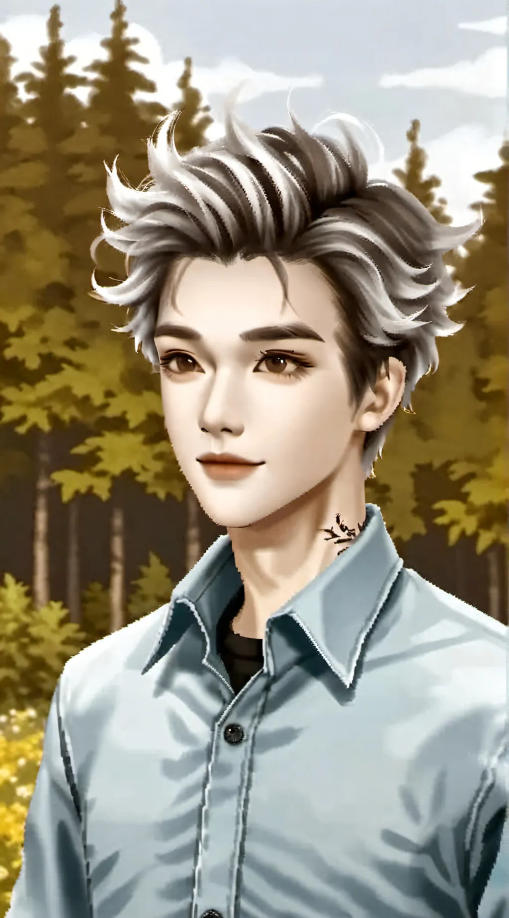 ai character: Nick background