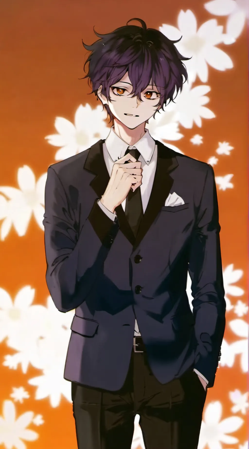 ai character: Damien background