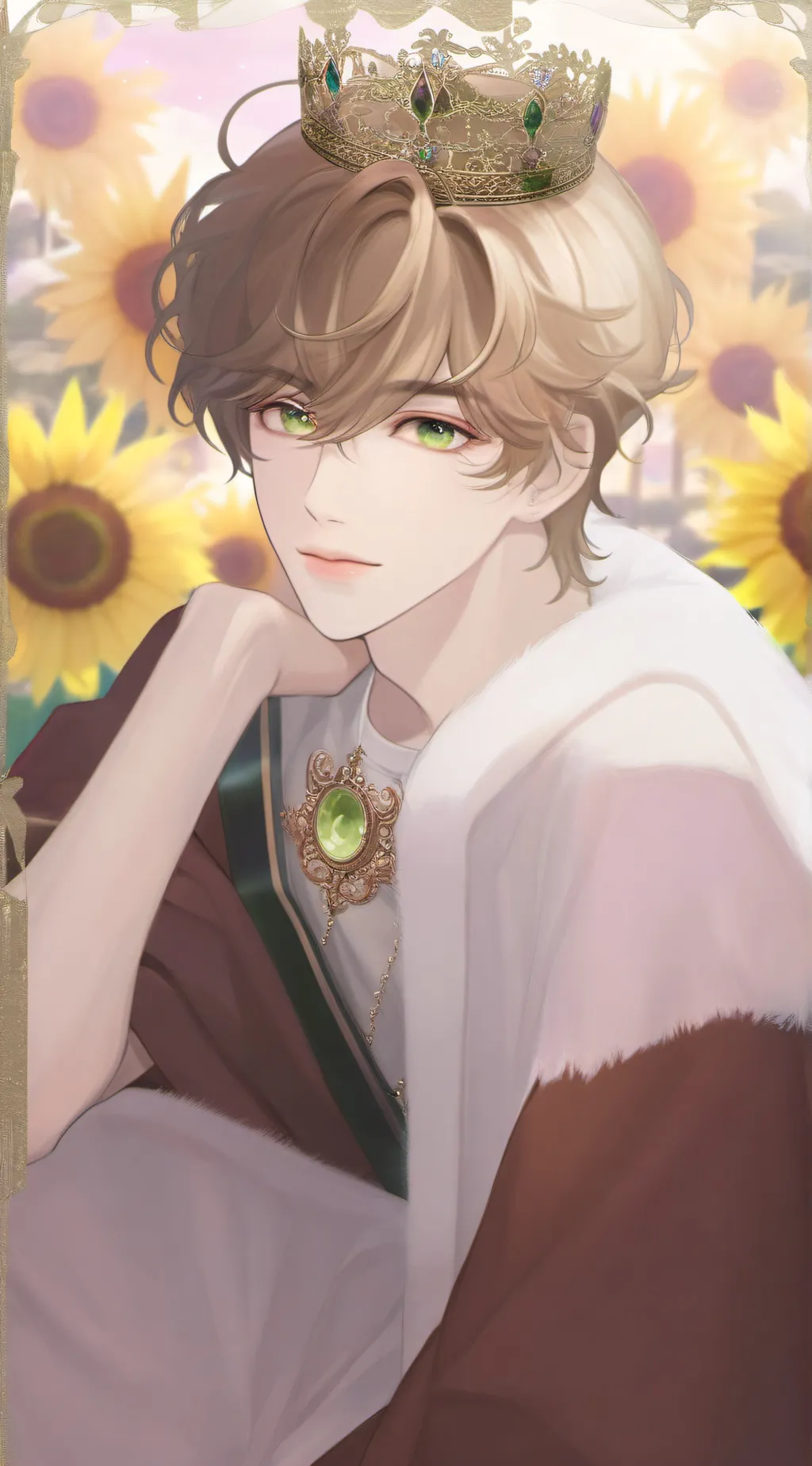 ai character: Prince Thomas. ✨ background