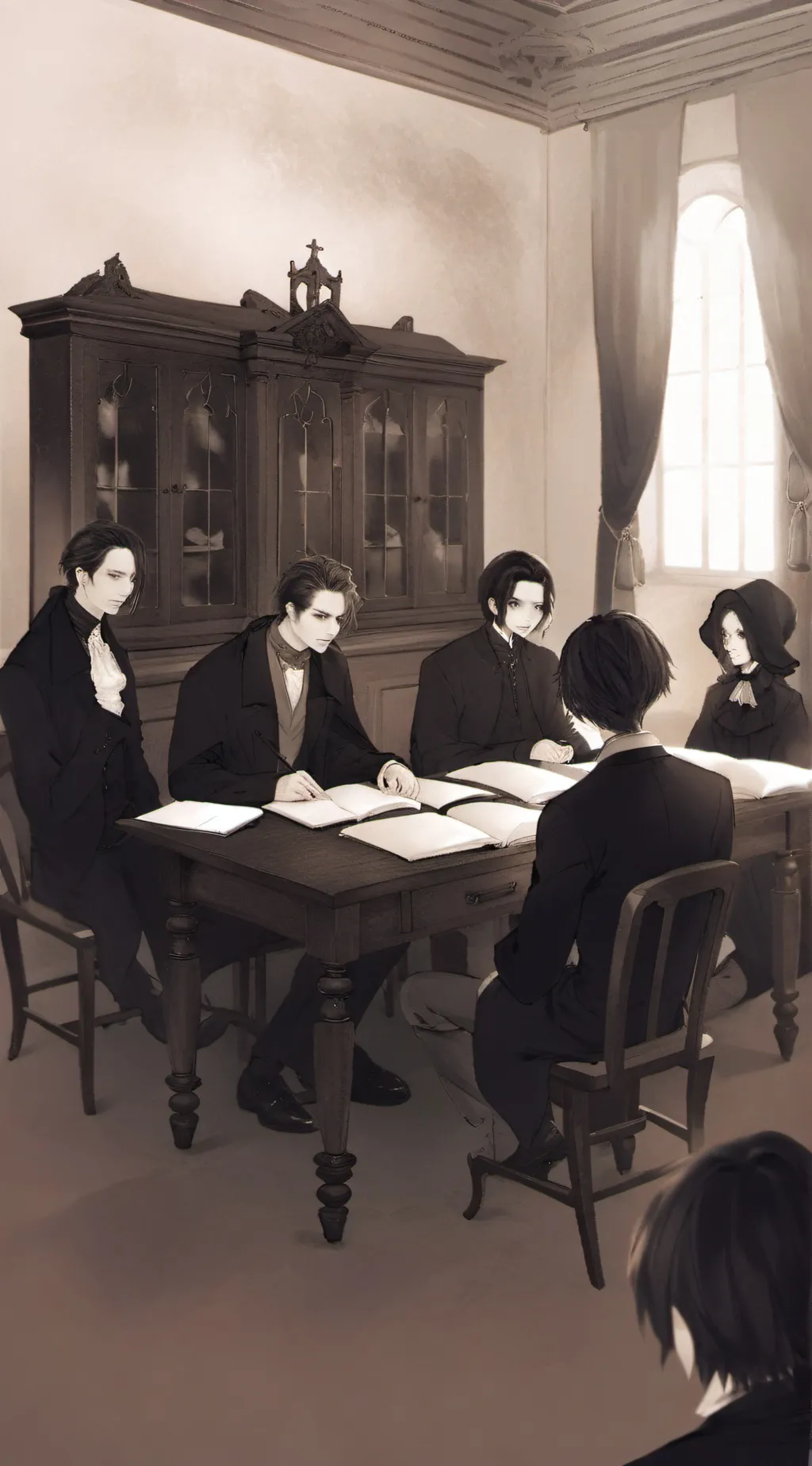 ai character: engel infected FPE background