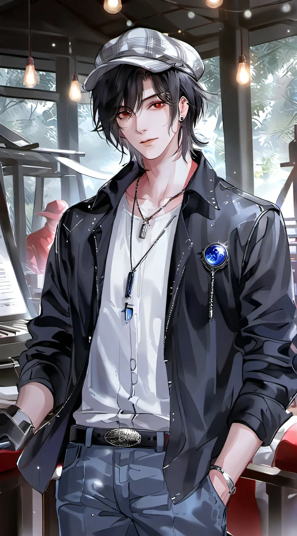 ai character: ♦ Ryder ♦ background