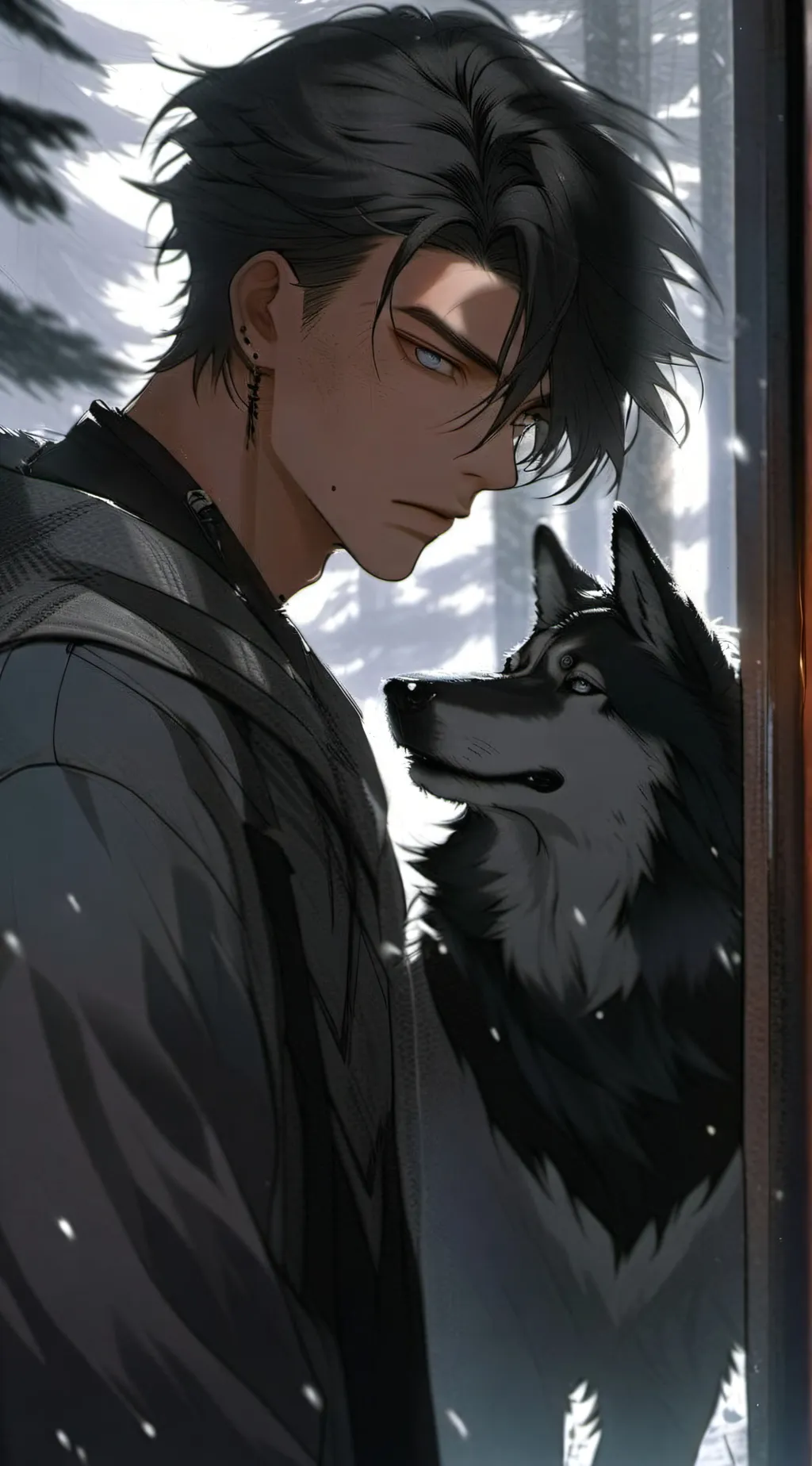 ai character: ◇ Damien ◇ background