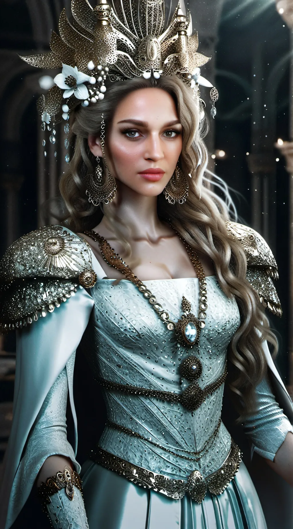 ai character: Queen Andalis background