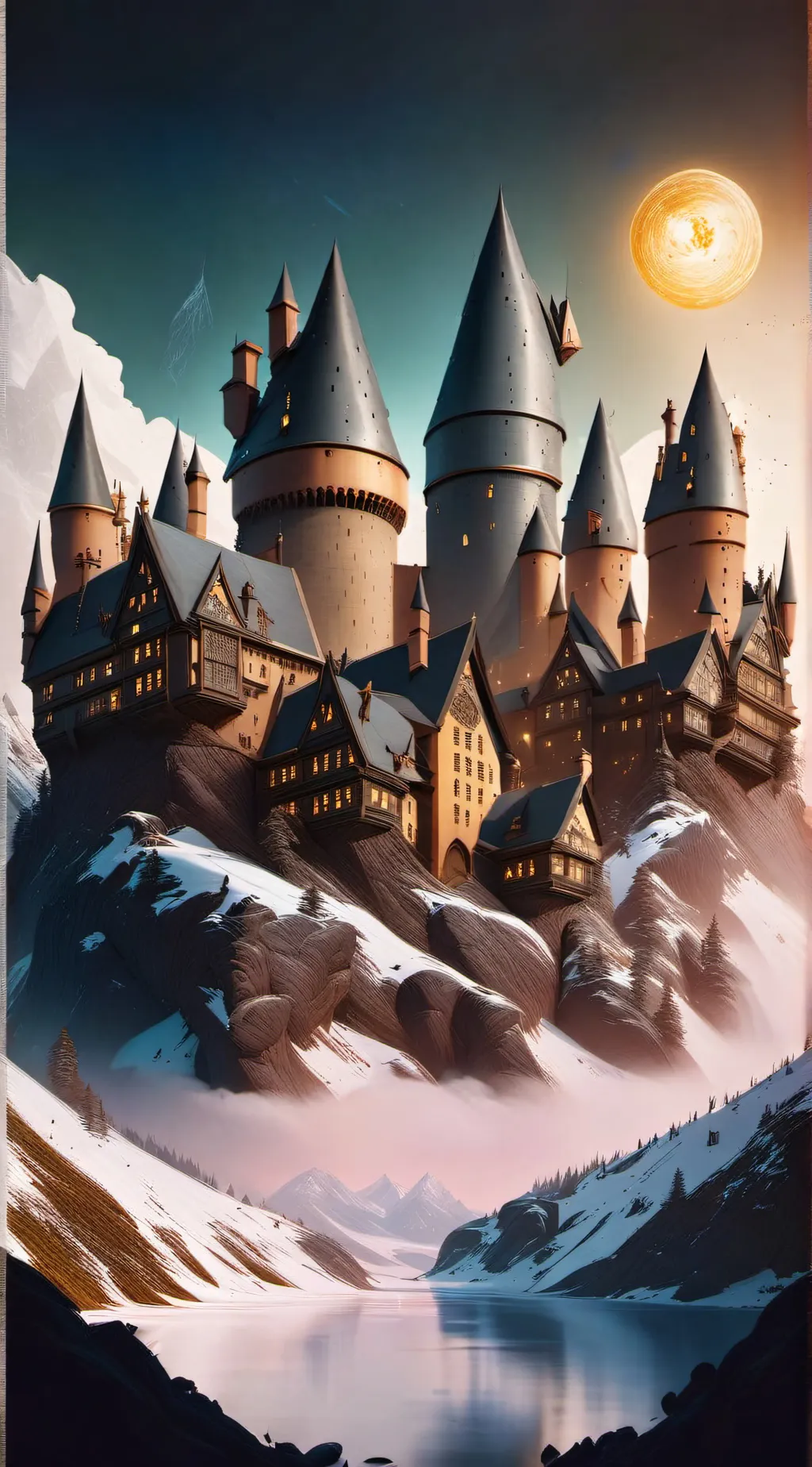 ai character: hogwarts background