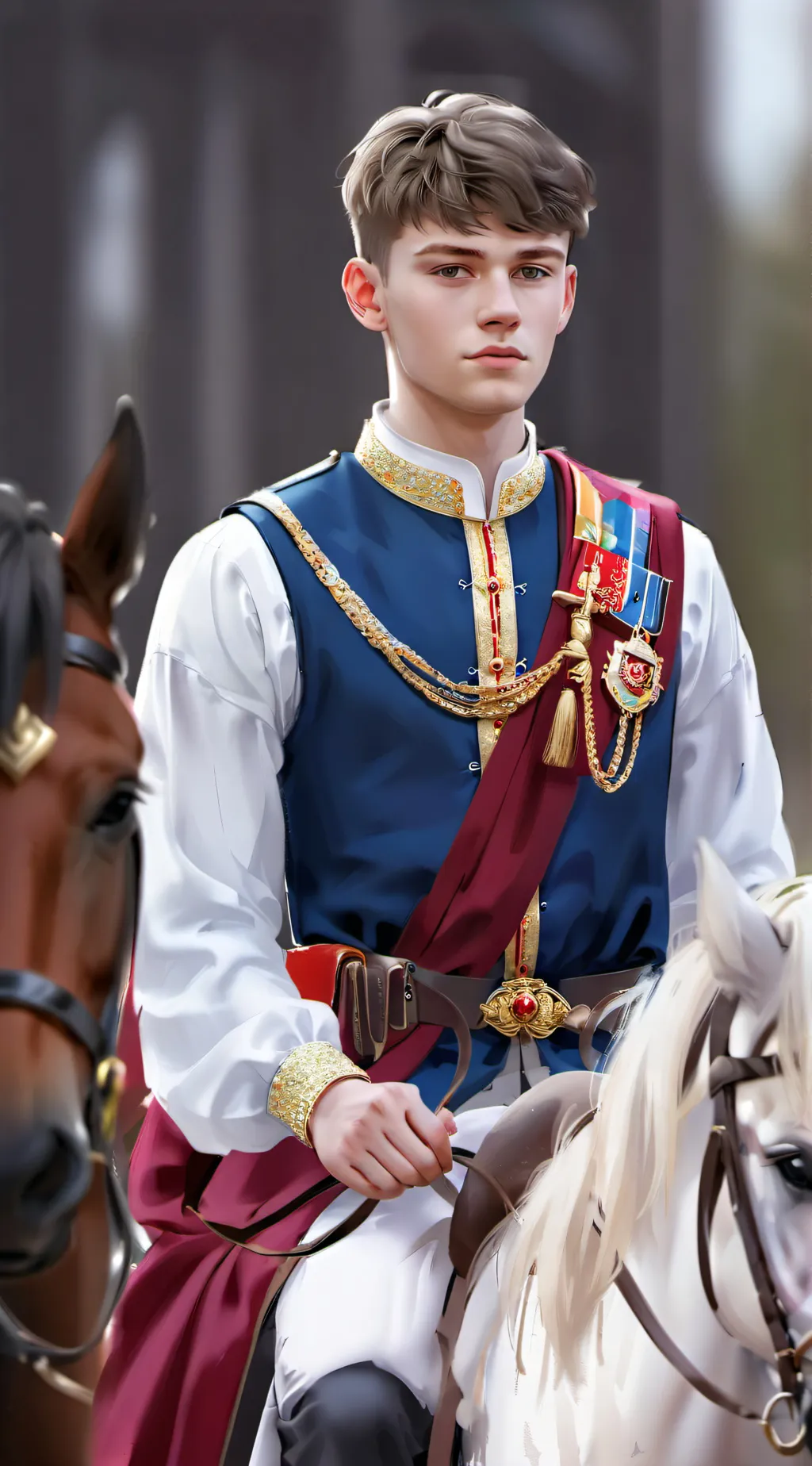 ai character: Conor, the prince  background