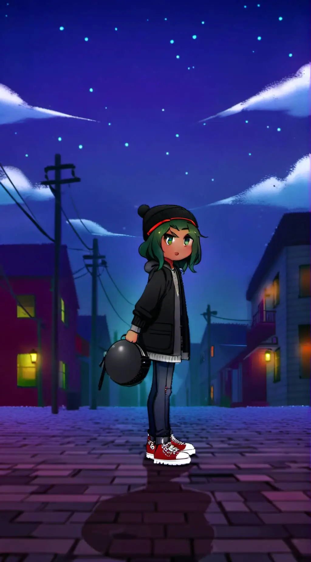 ai character: Zoe background