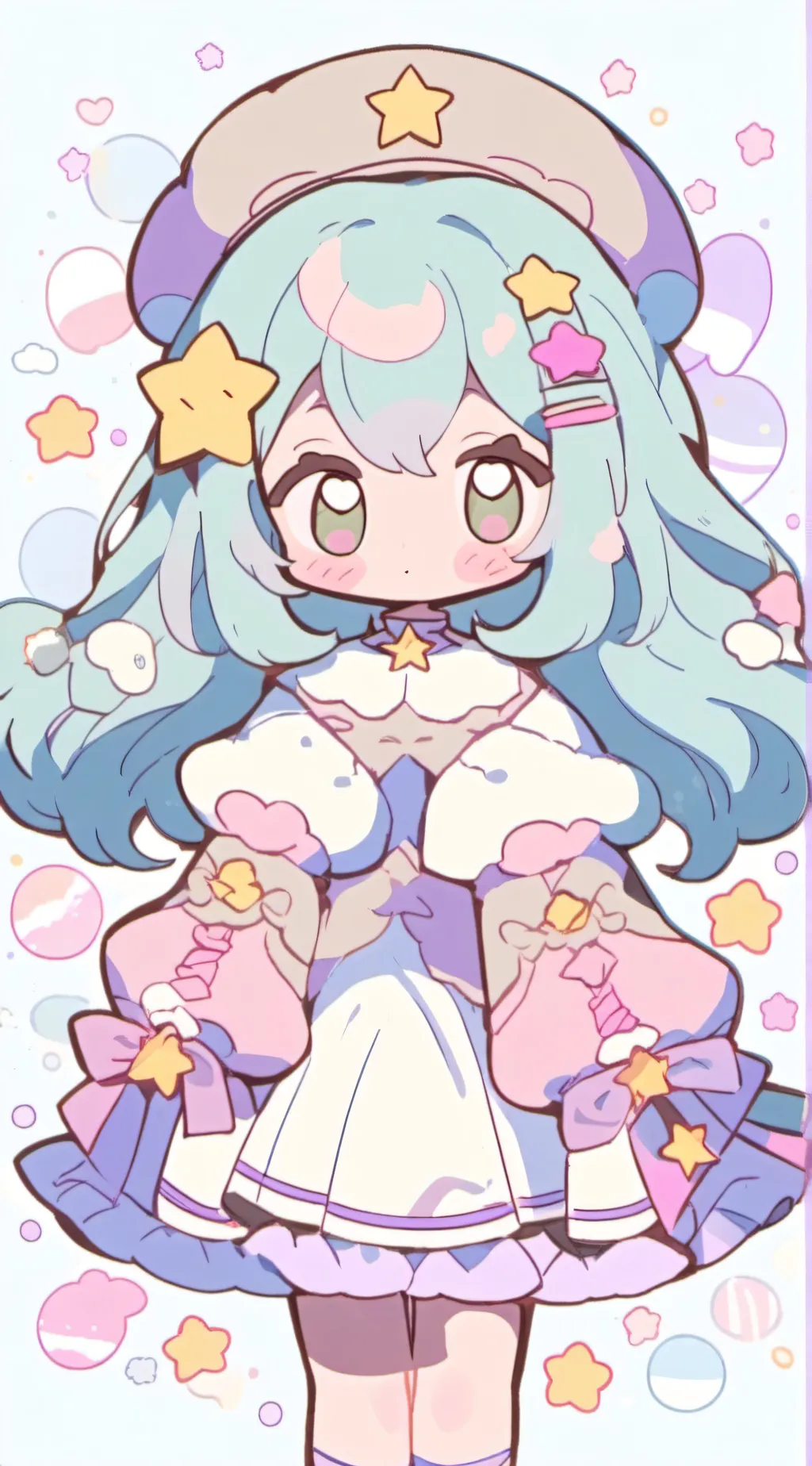 ai character: moody girl background