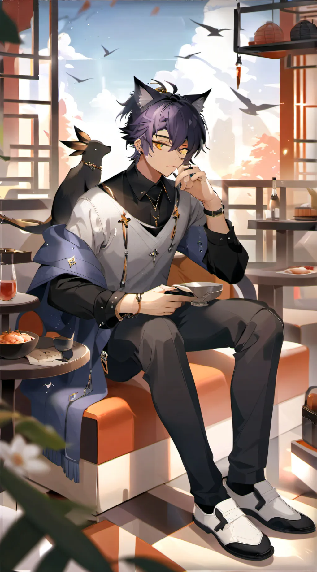 ai character: jack  background