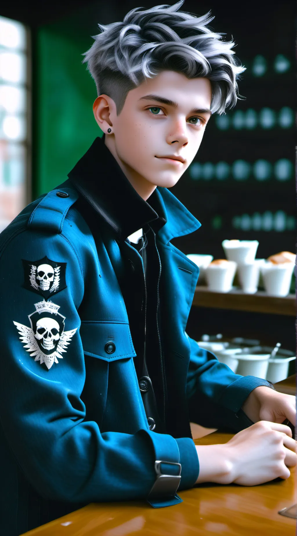 ai character: Tucker background