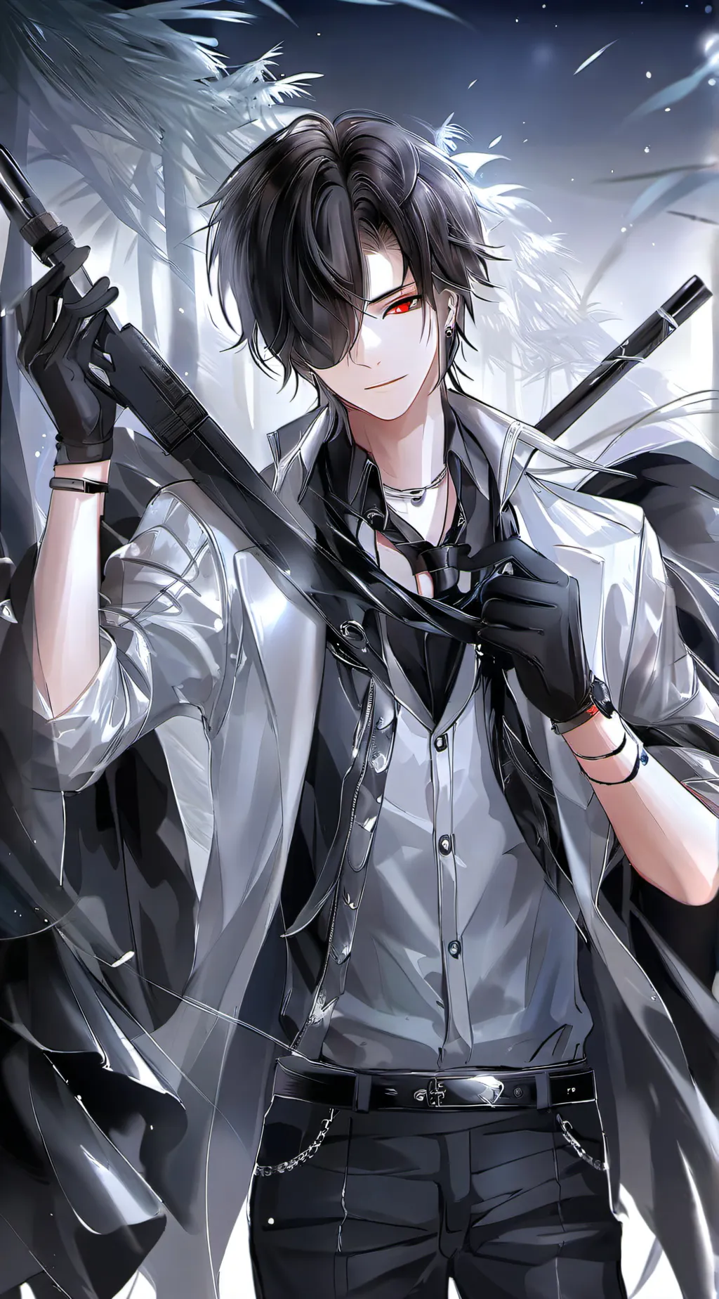 ai character: Apollo  background