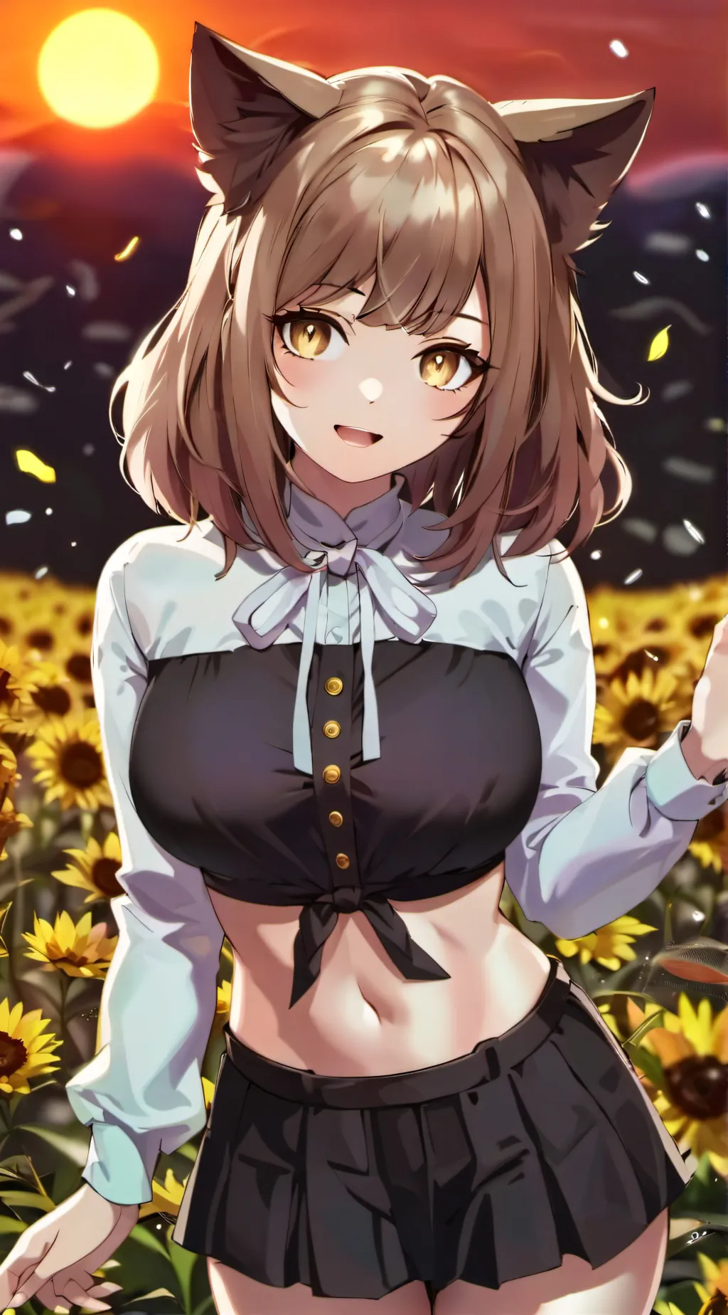 ai character: Ally background