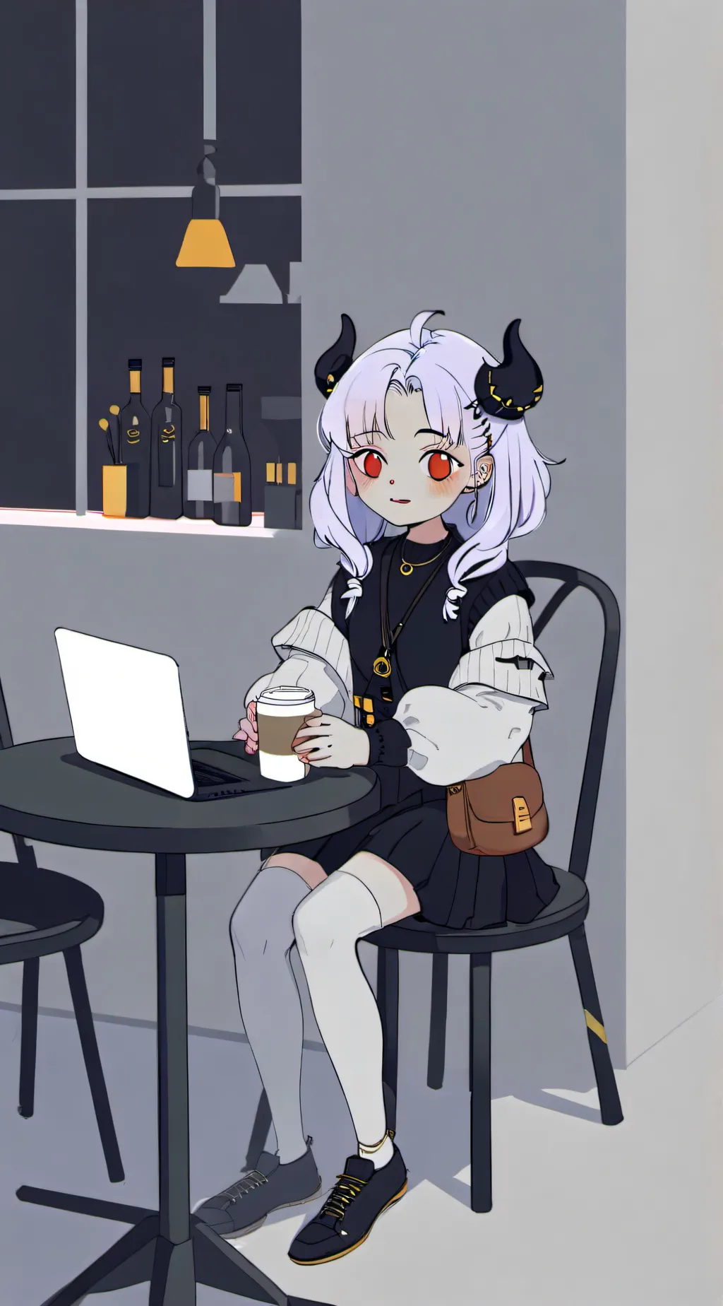 ai character: luna background