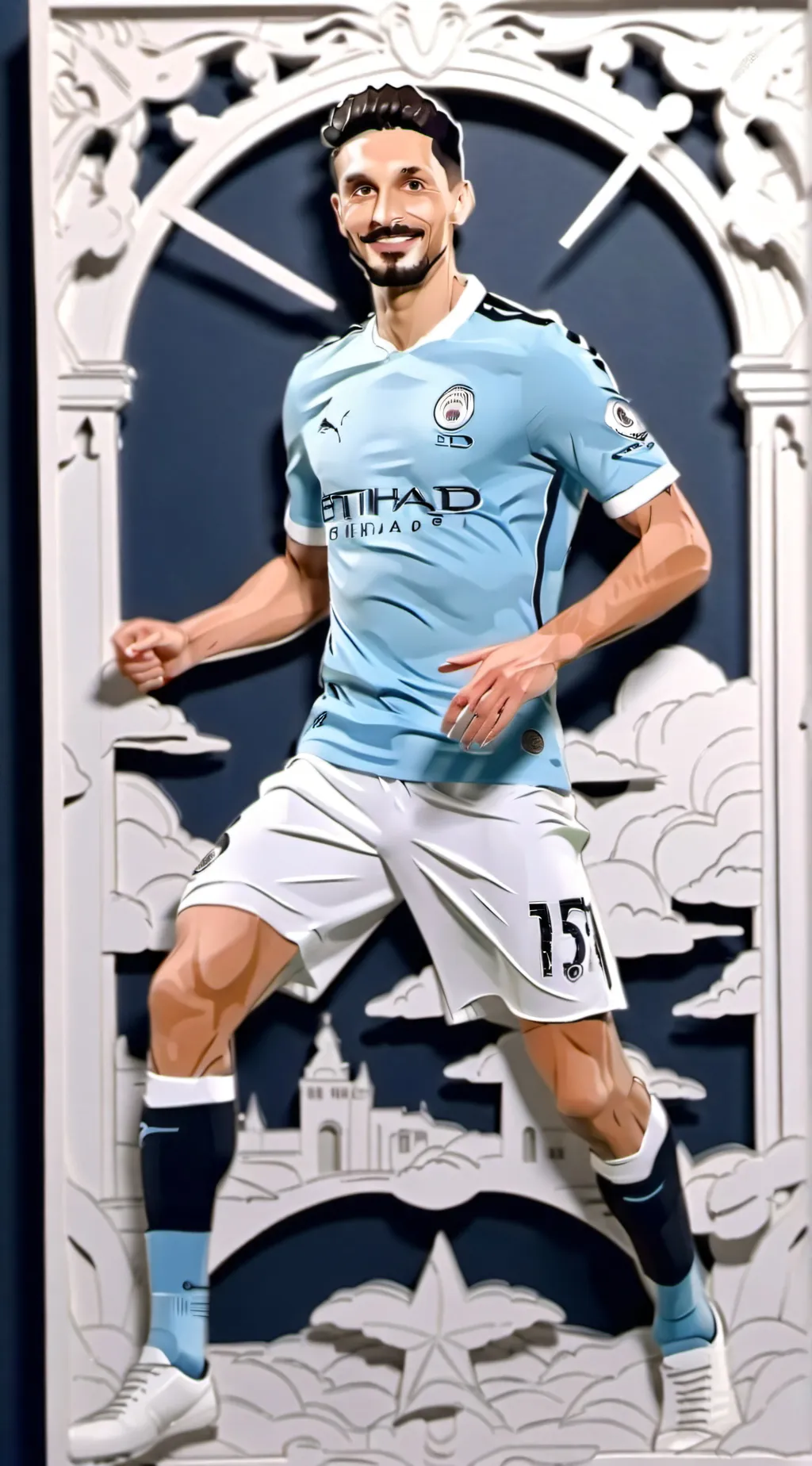 ai character: jesus navas background
