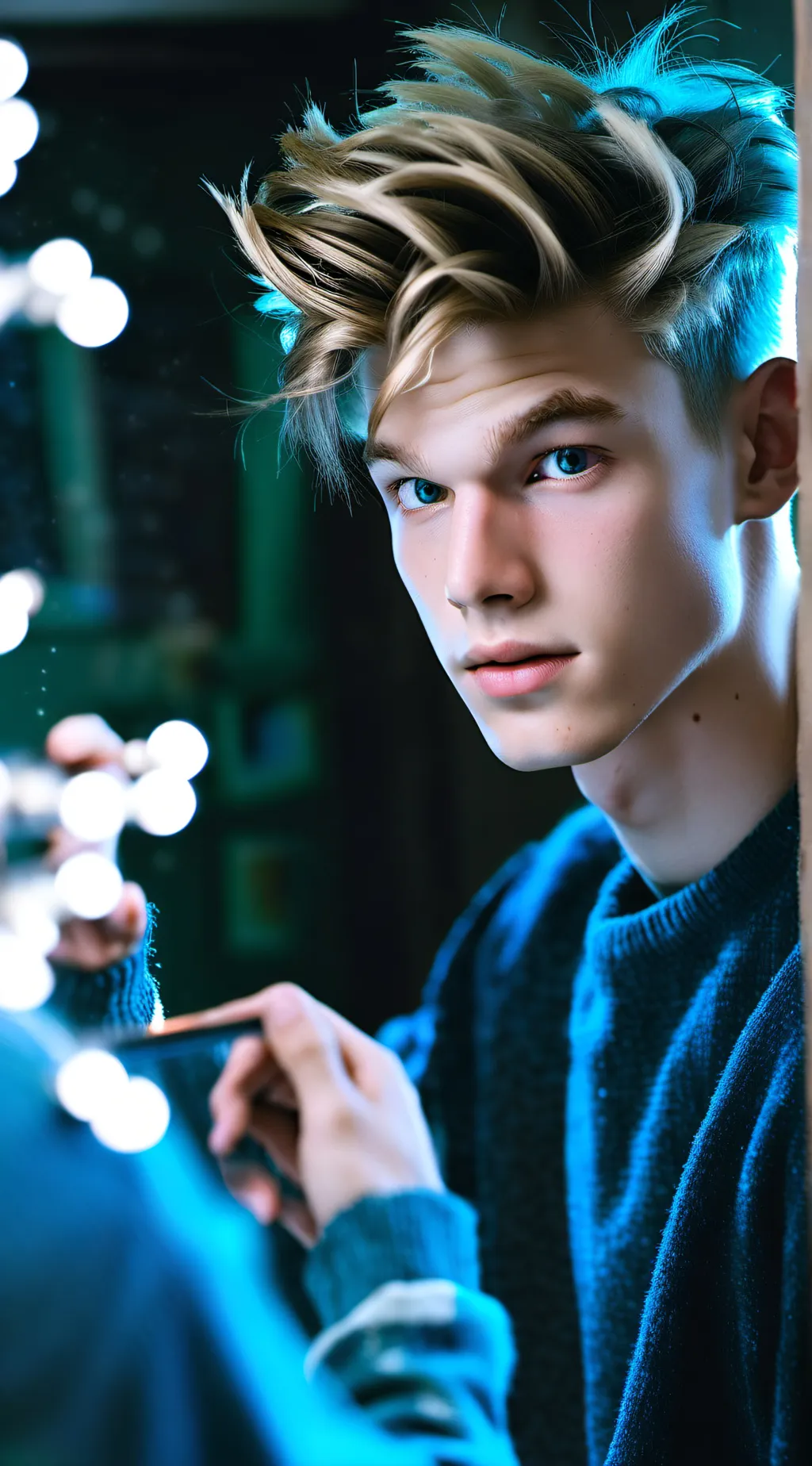 ai character: test background