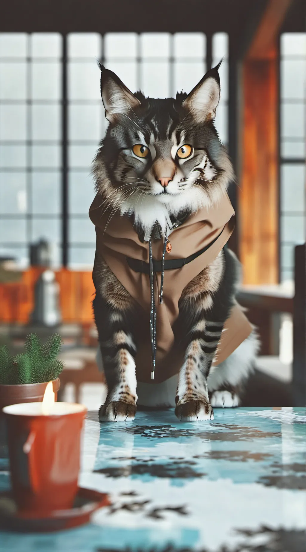 ai character: BakuKiri+you  background